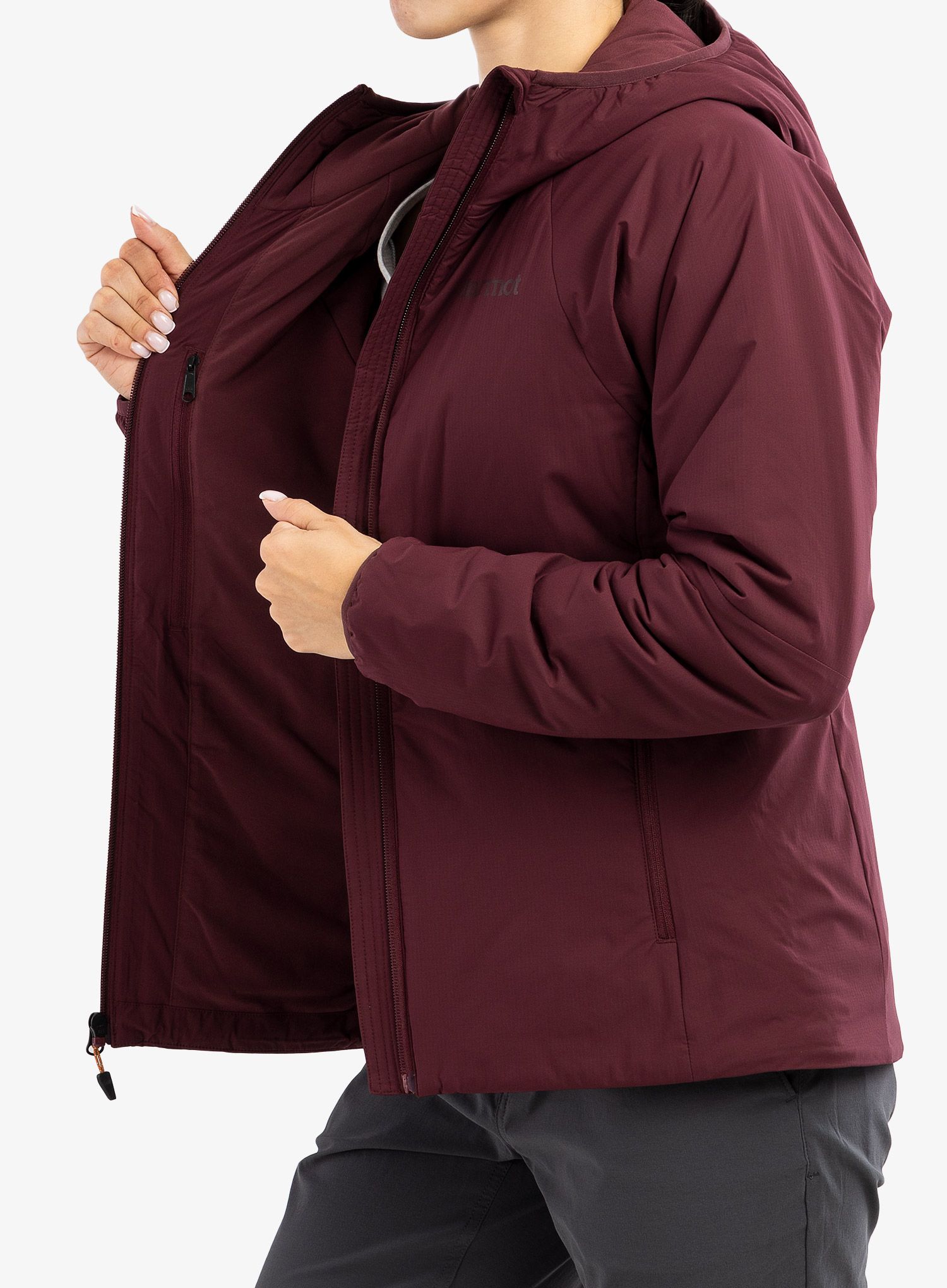 Sintetična jakna Marmot Novus Hoody - port royal