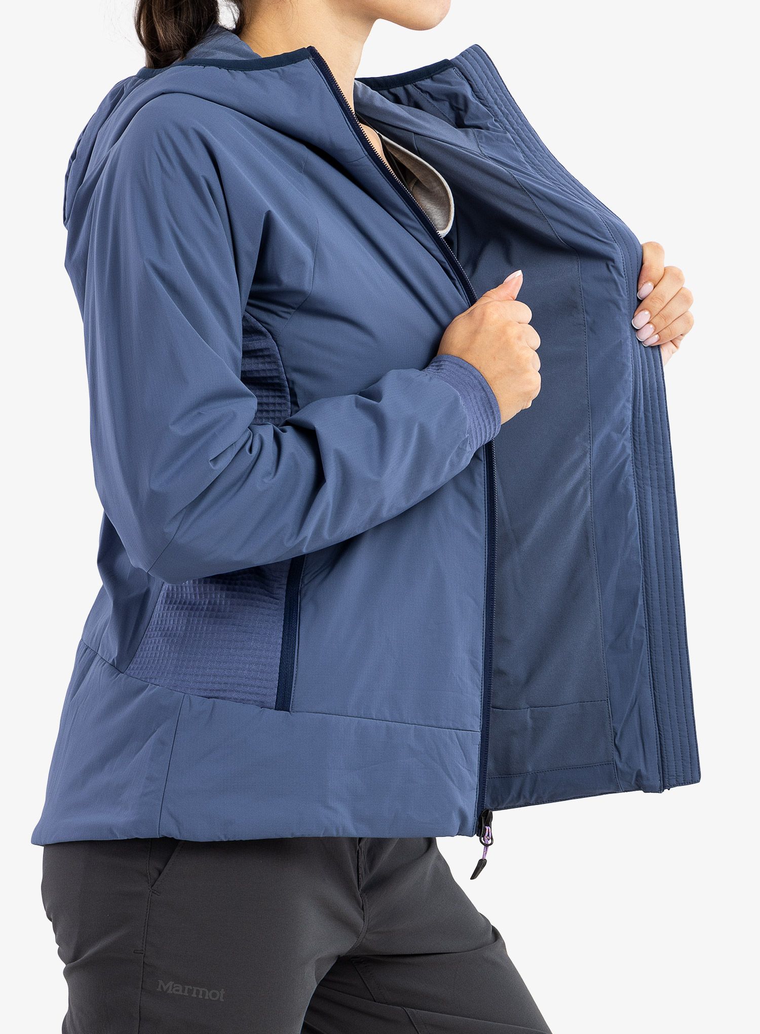 Sintetična jakna Marmot Novus Hoody - storm