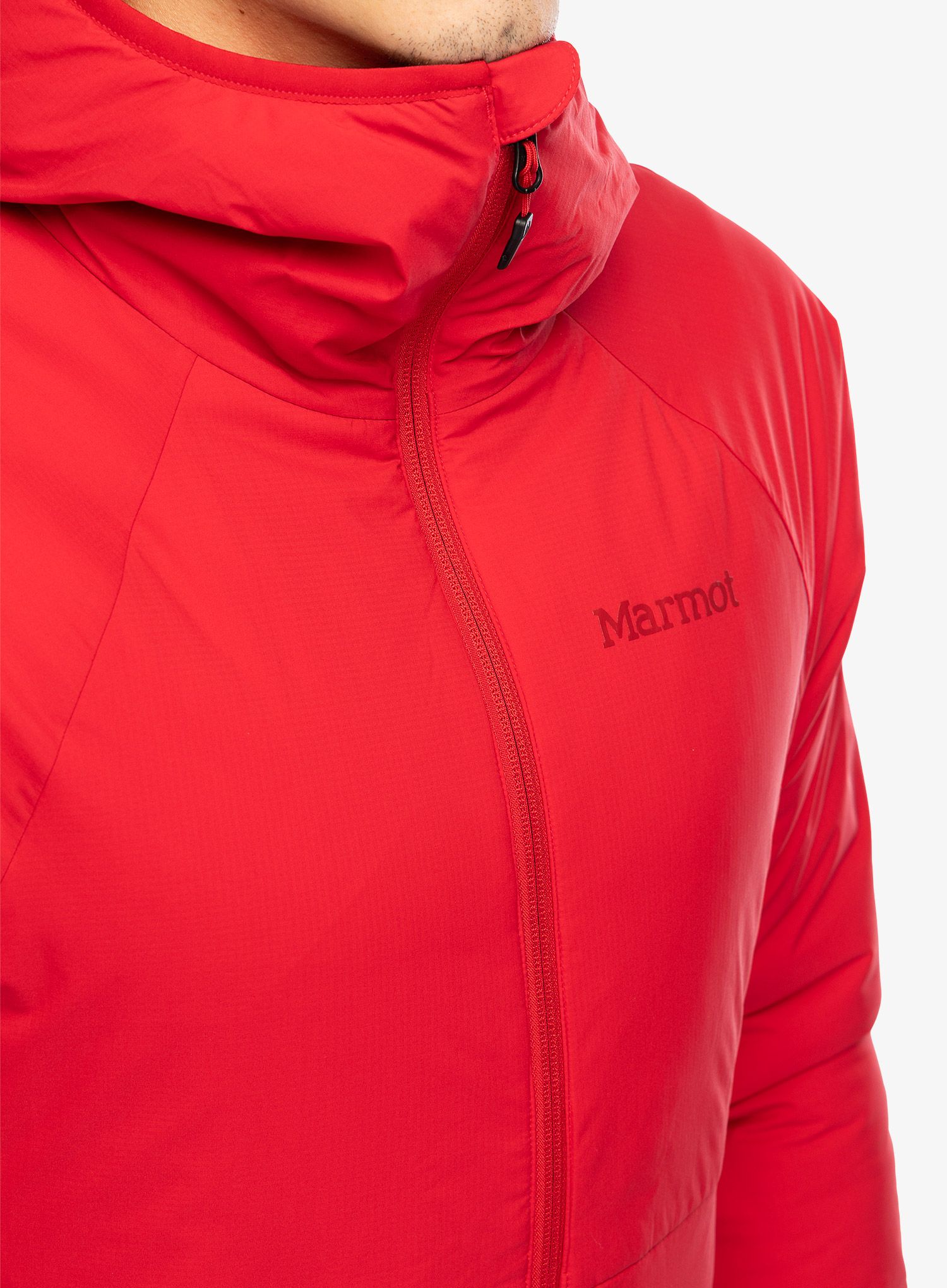 Sintetična jakna Marmot Novus Hoody - team red