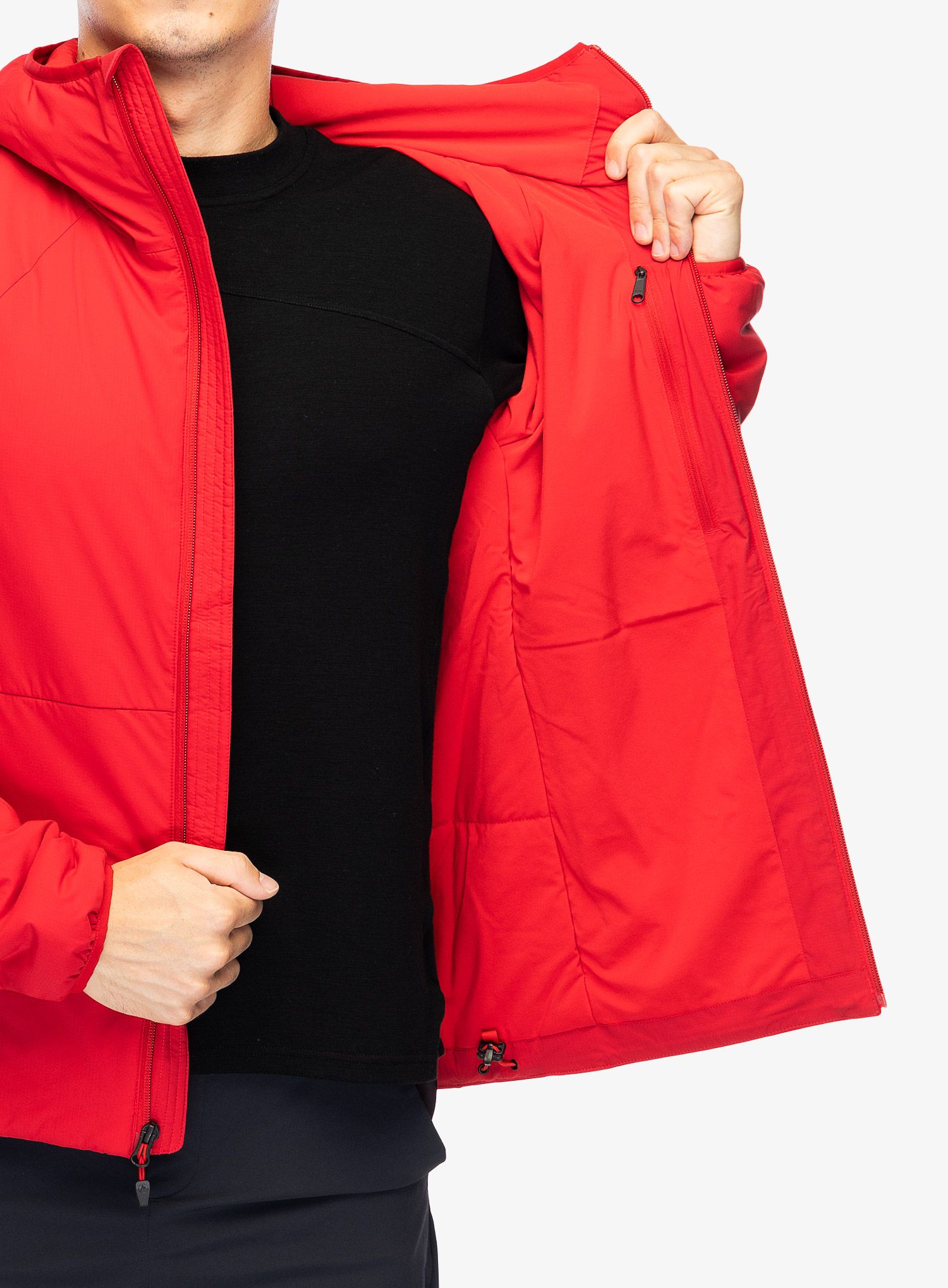 Sintetična jakna Marmot Novus Hoody - team red