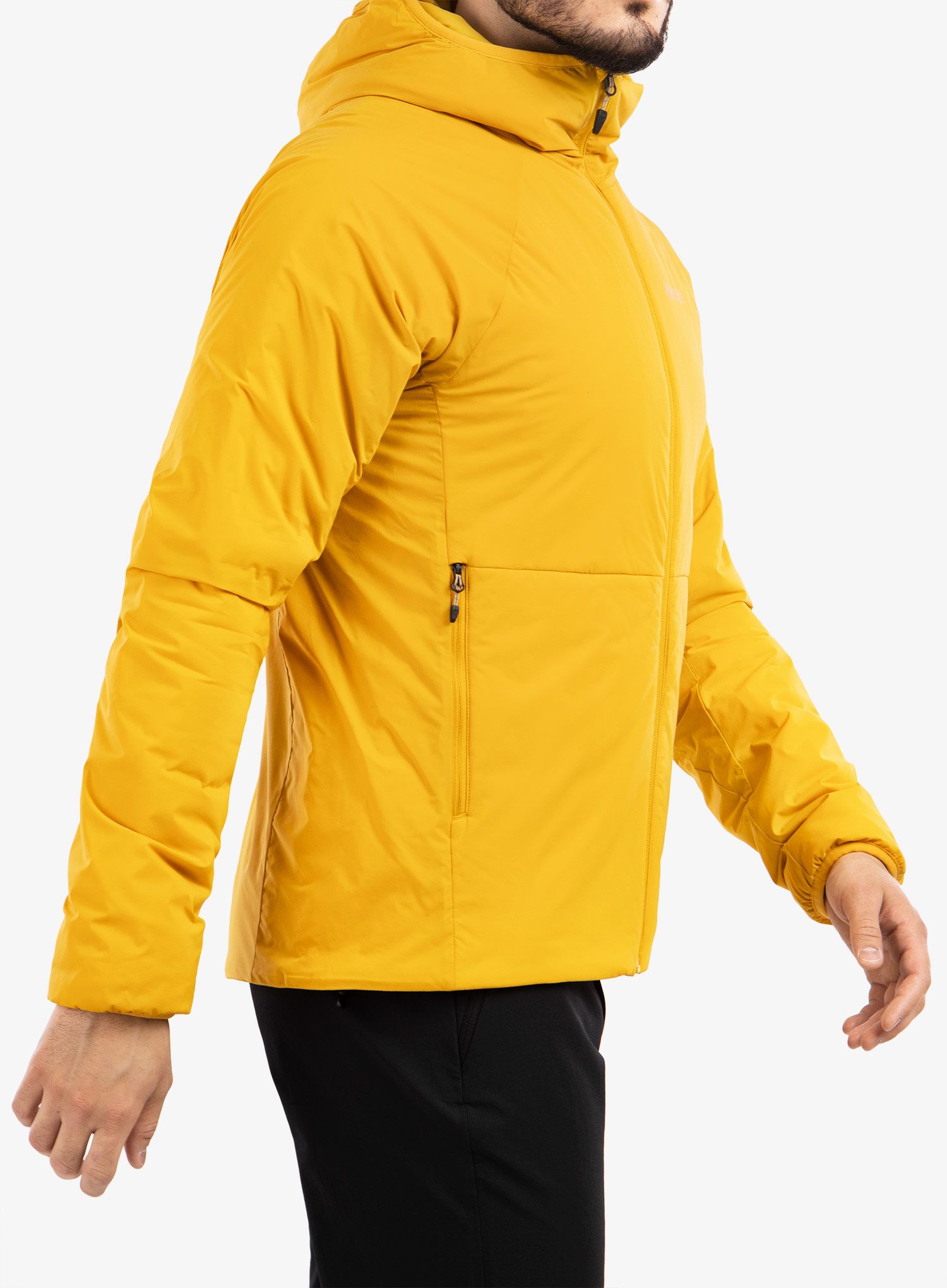 Sintetična jakna Marmot Novus Hoody - yellow gold