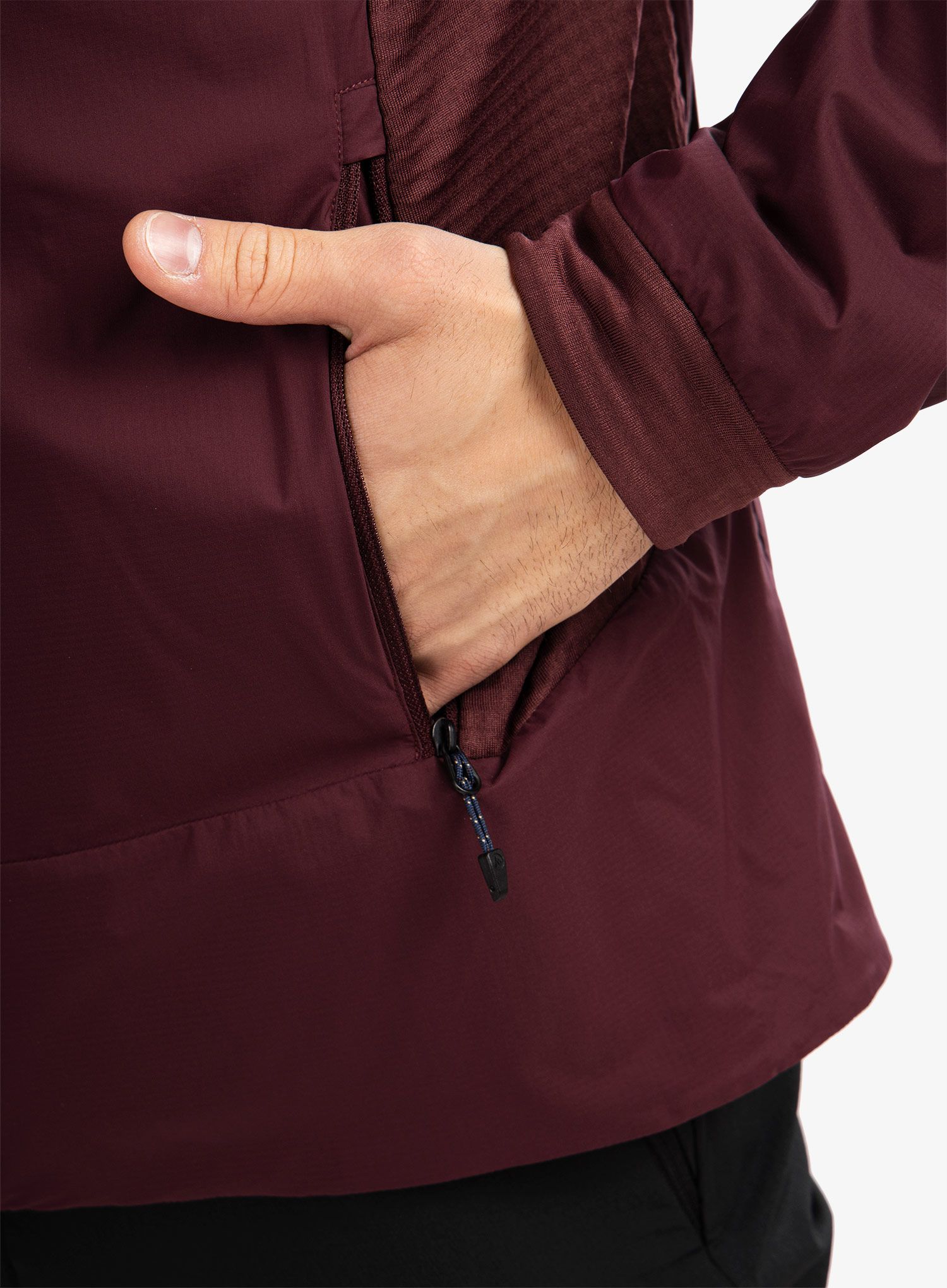 Sintetična jakna Marmot Novus LT Hybrid Hoody - port royal