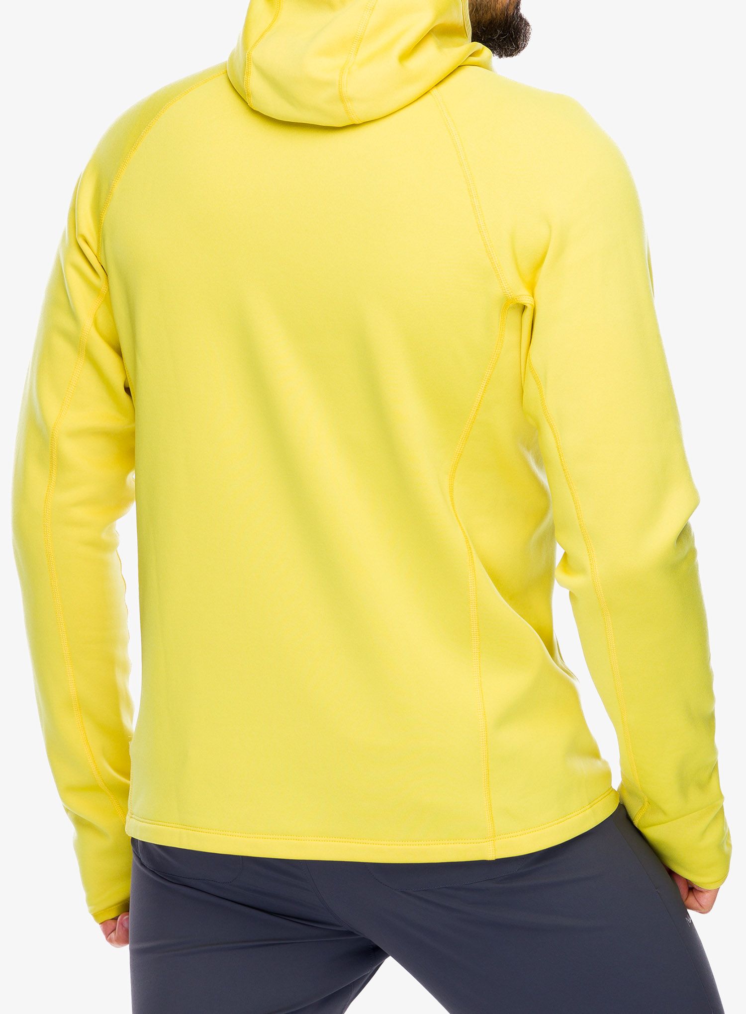 Jopica s kapuco Marmot Olden Polartec Hoody - limelight