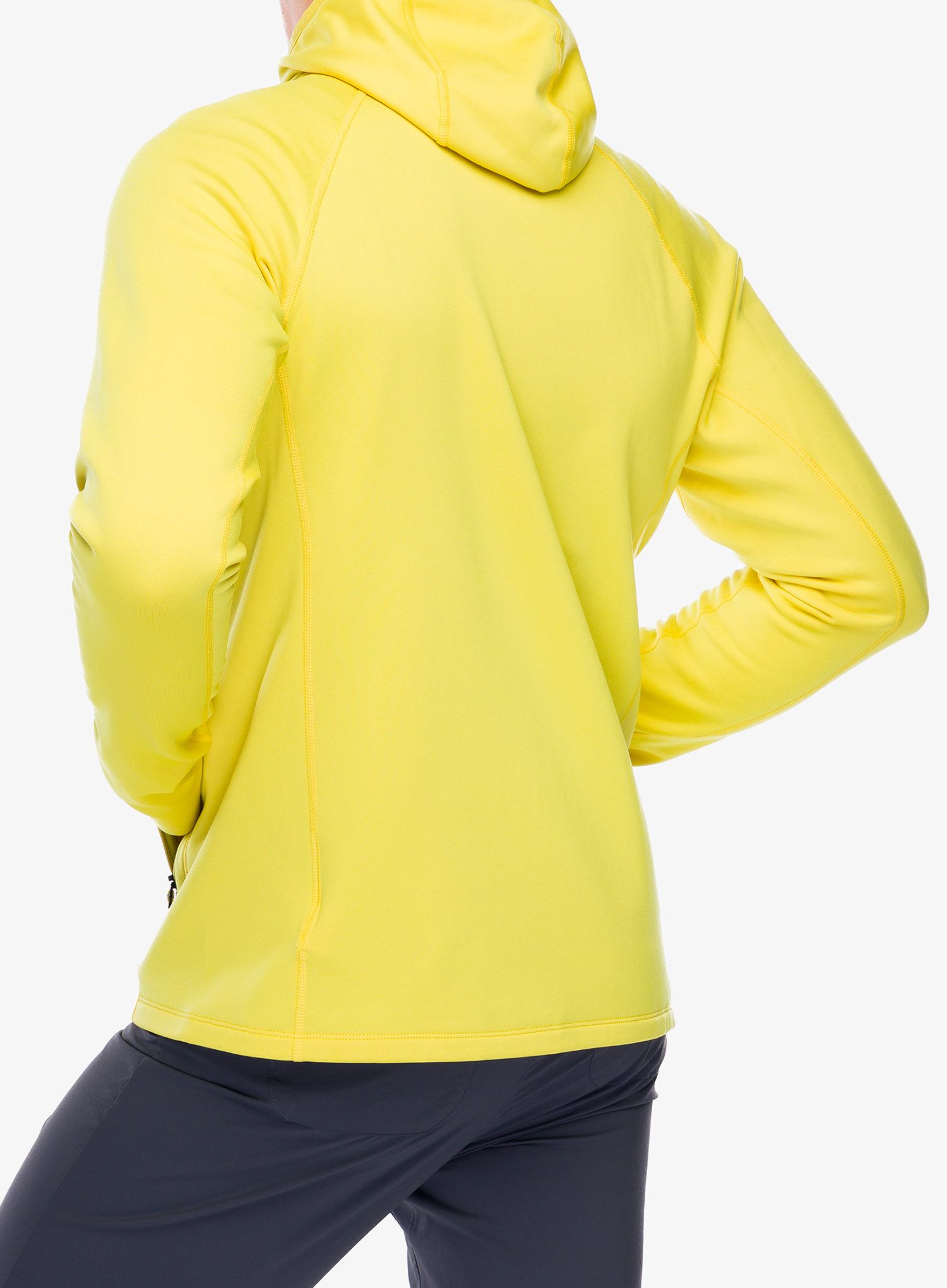Jopica s kapuco Marmot Olden Polartec Hoody - limelight
