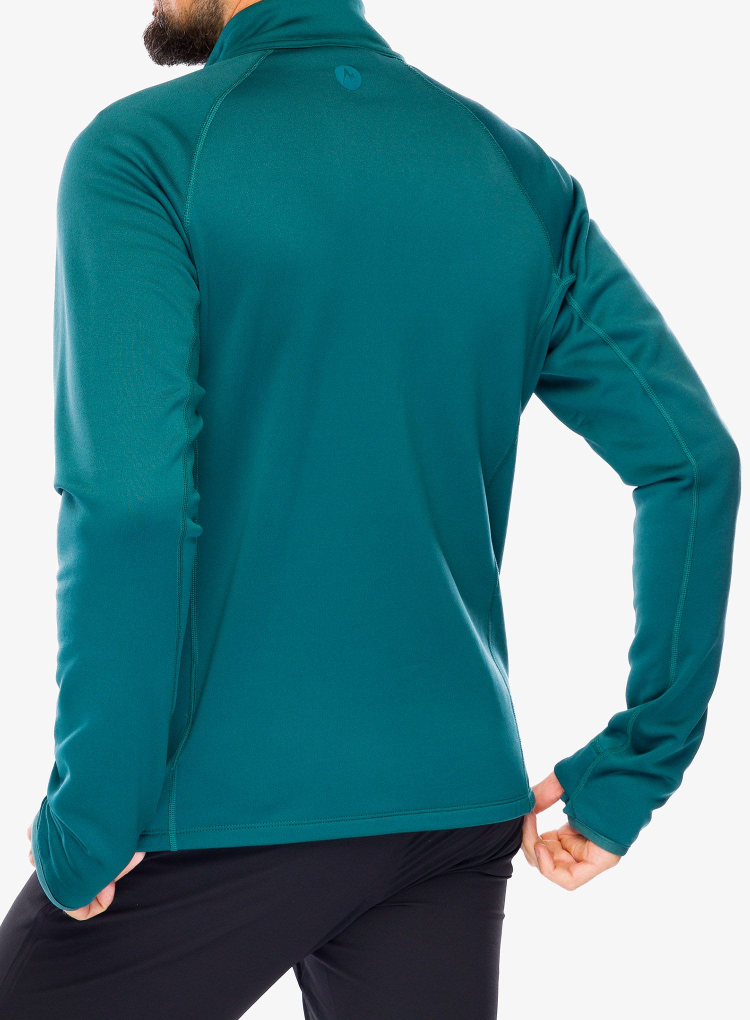 Jopica na zadrgo Marmot Olden Polartec Jacket - dark jungle