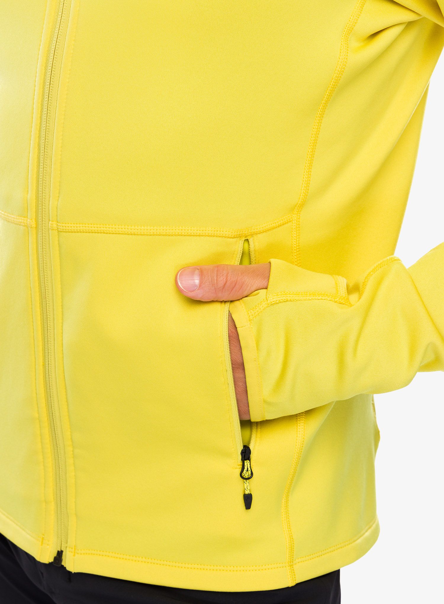 Puloverji brez kapuce Marmot Olden Polartec Jacket - limelight