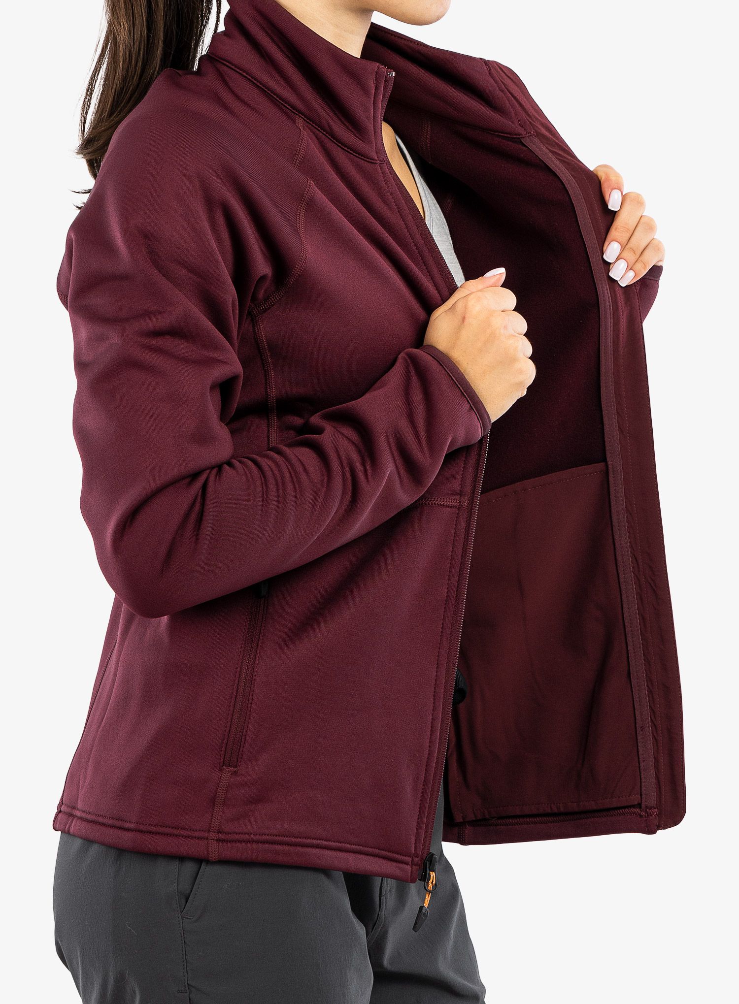 Ženski flis Marmot Olden Polartec Jacket - port royal