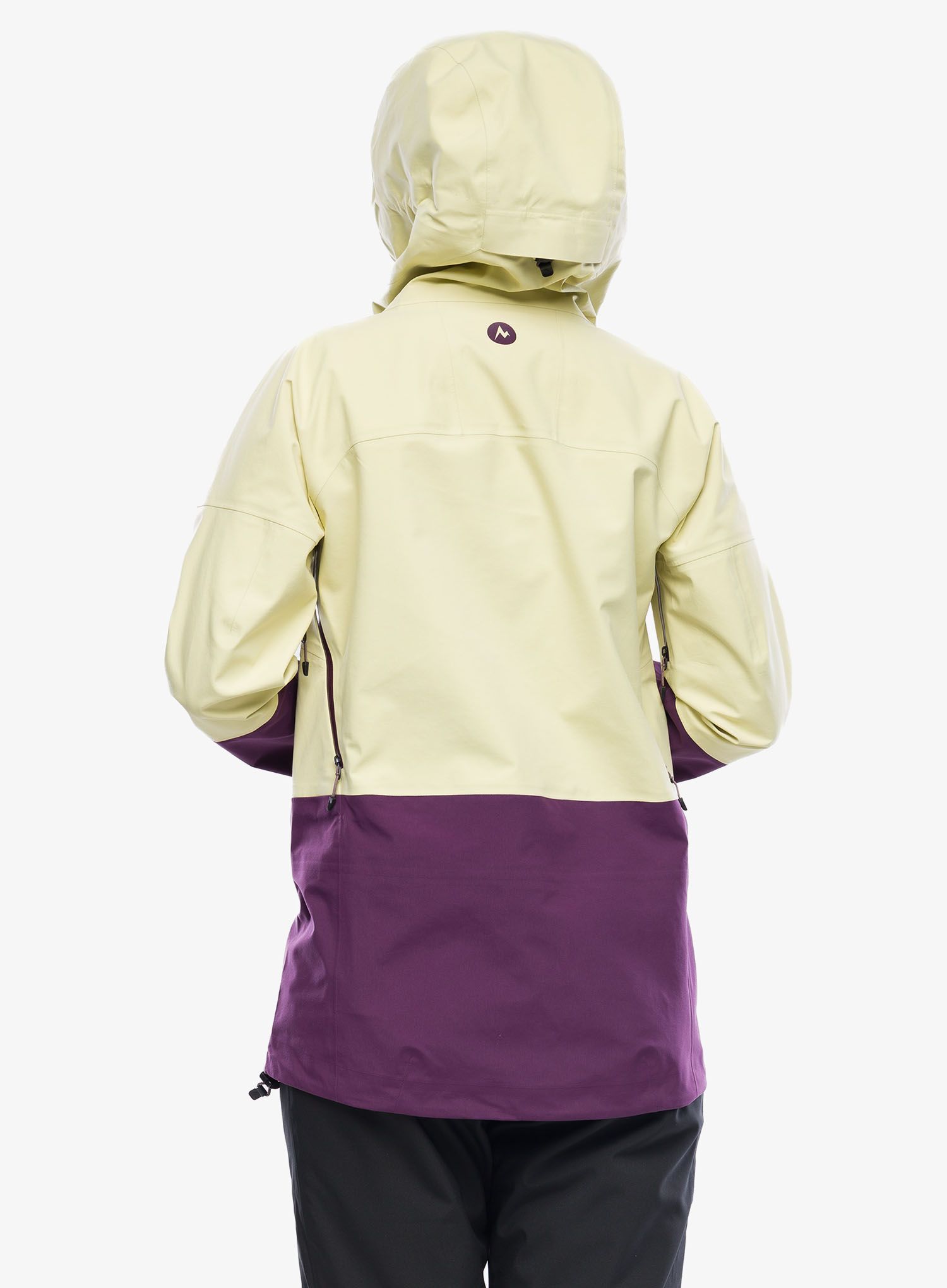 Ženska smučarska jakna Marmot Orion GORE-TEX Jacket - wheat/purple fig