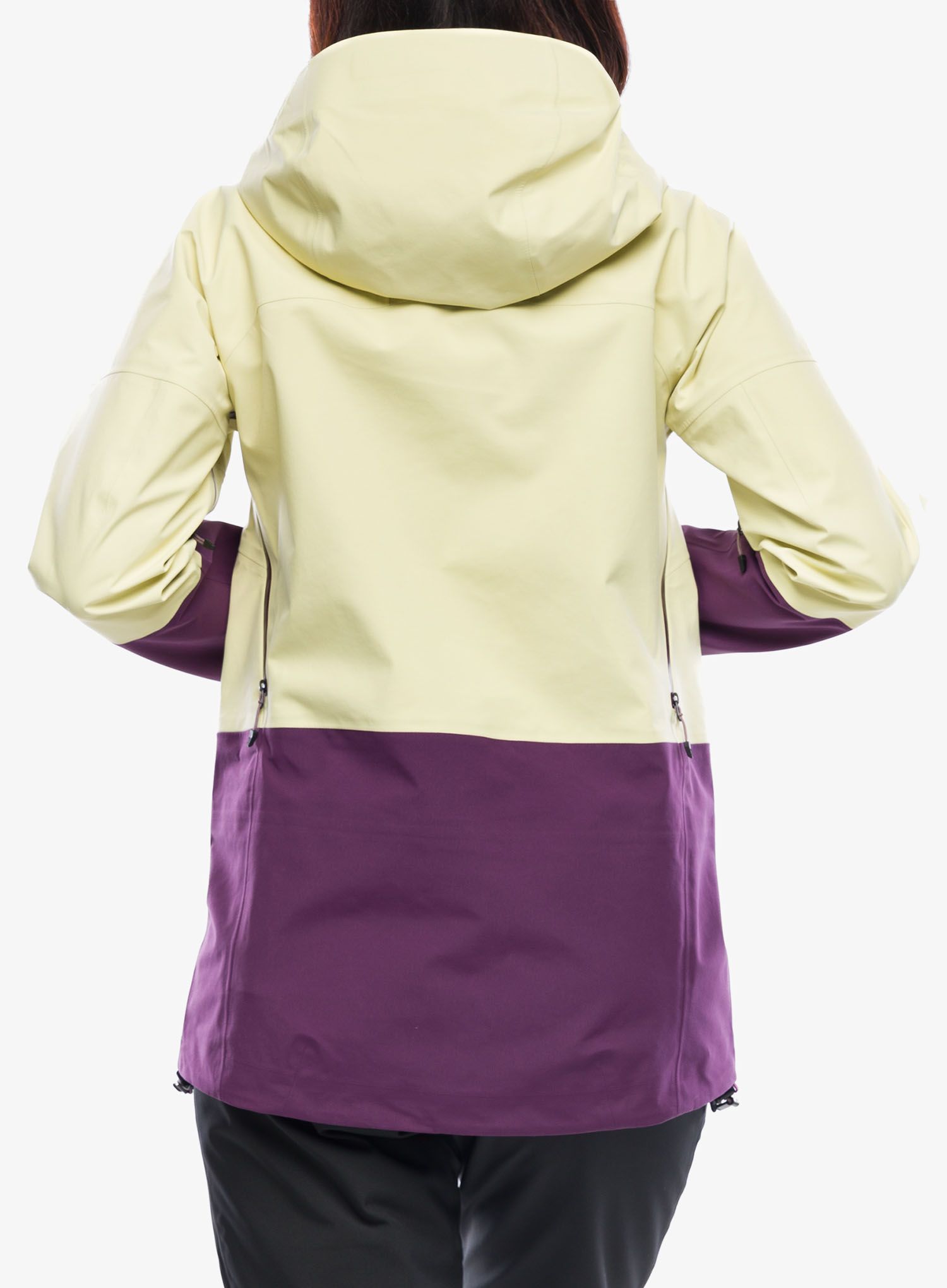 Ženska smučarska jakna Marmot Orion GORE-TEX Jacket - wheat/purple fig