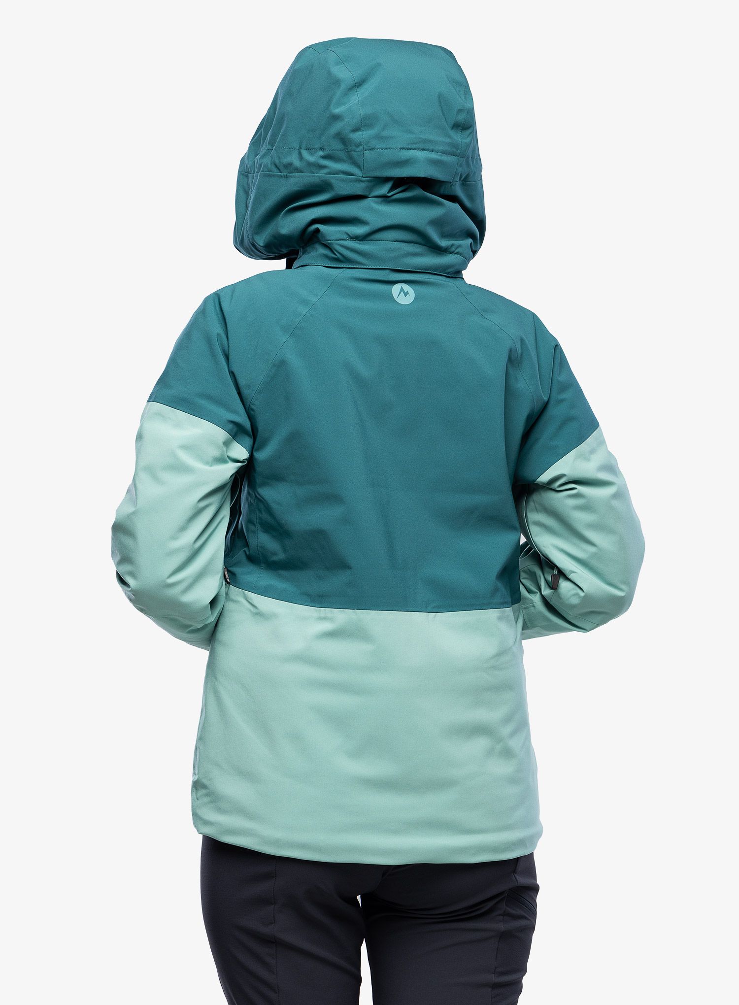Ženska smučarska jakna Marmot Pace Jacket - dark jungle/blue agave