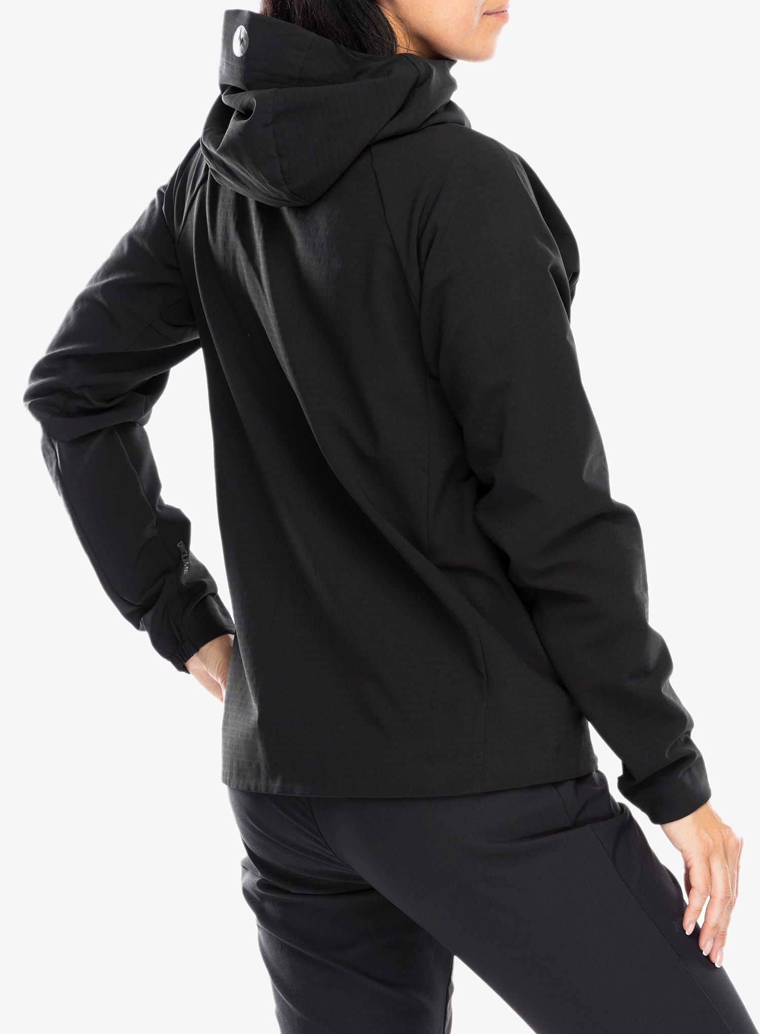 Ženska vetrovka Marmot Pinnacle DriClime Hoody - black