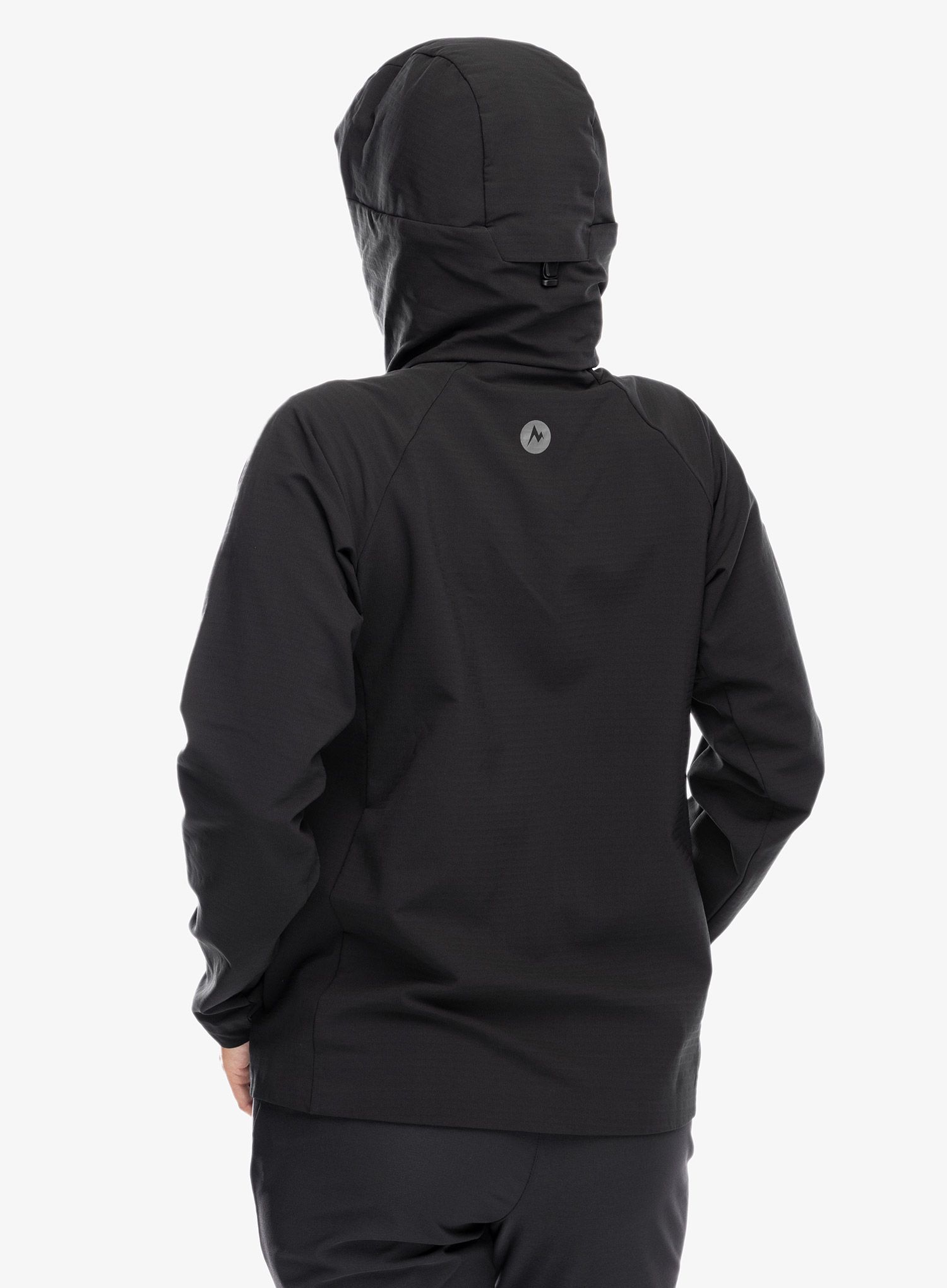 Ženska vetrovka Marmot Pinnacle DriClime Hoody - black