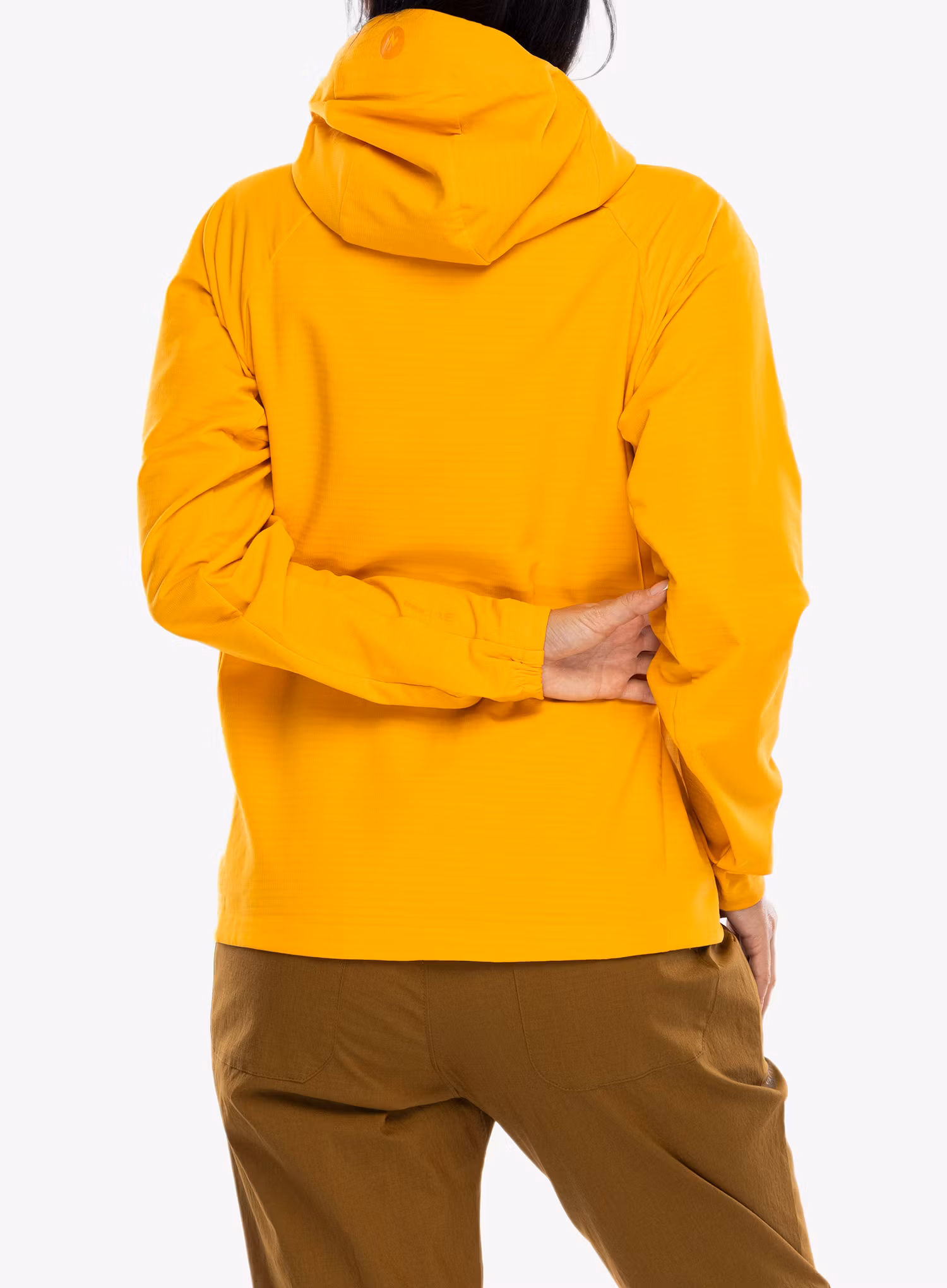 Ženska vetrovka Marmot Pinnacle DriClime Hoody - golden sun