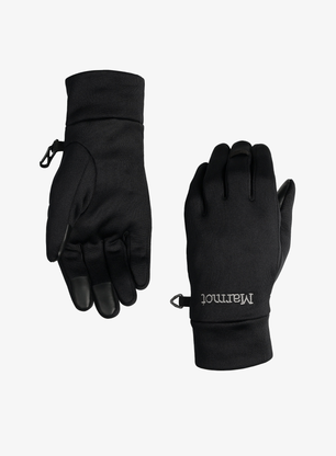 Rokavice za pametne telefone Marmot Power Stretch Connect Glove - black/black