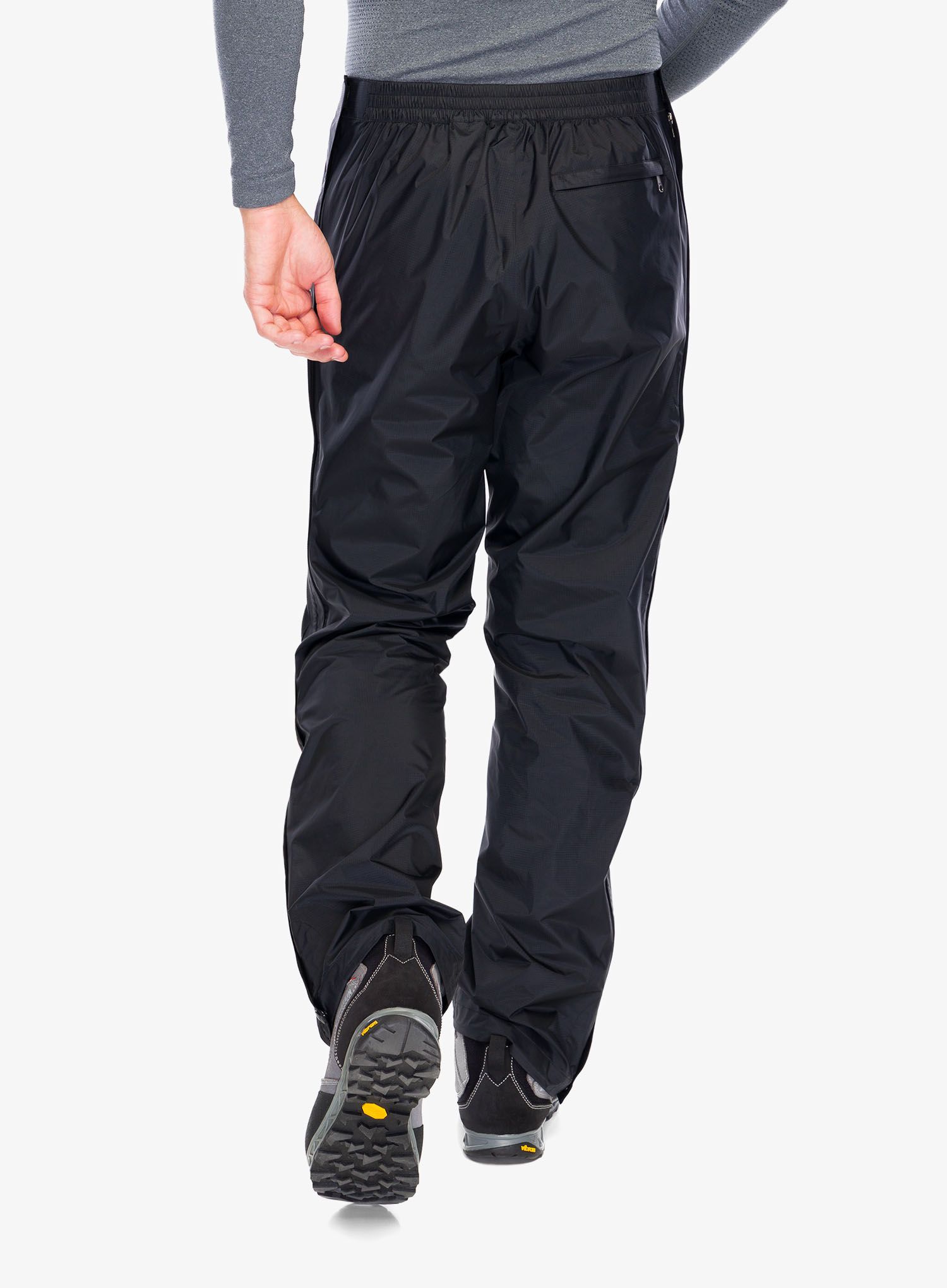 Nepremočljive hlače Marmot PreCip Eco Full Zip Pant - black/black