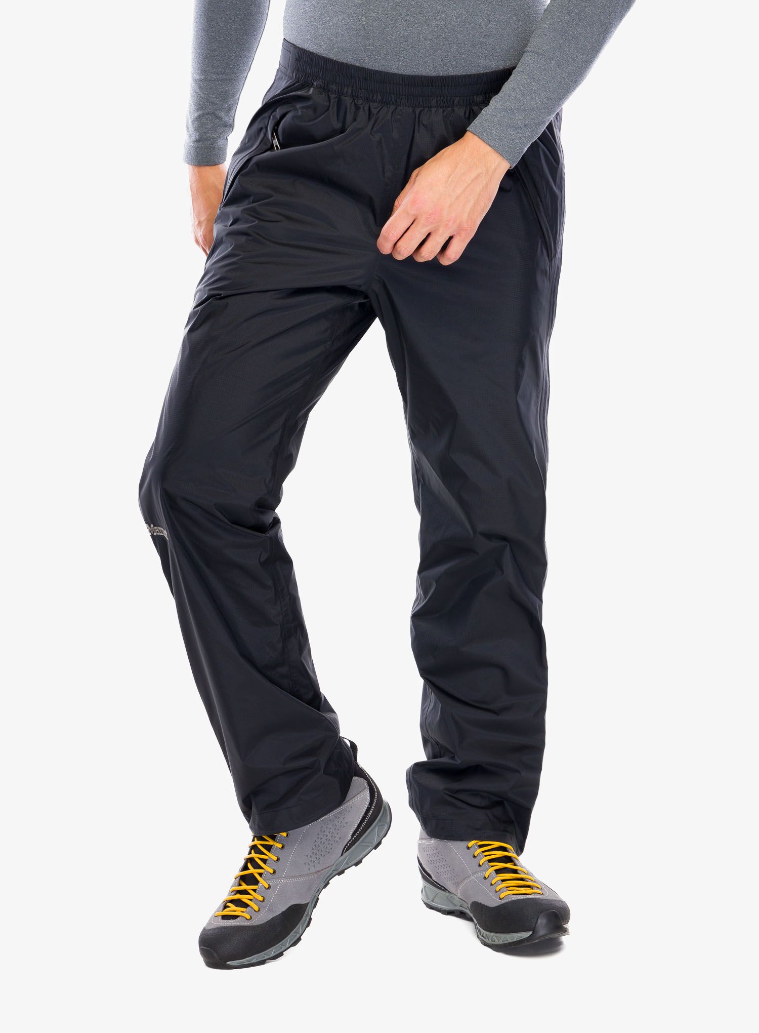 Nepremočljive hlače Marmot PreCip Eco Full Zip Pant - black/black