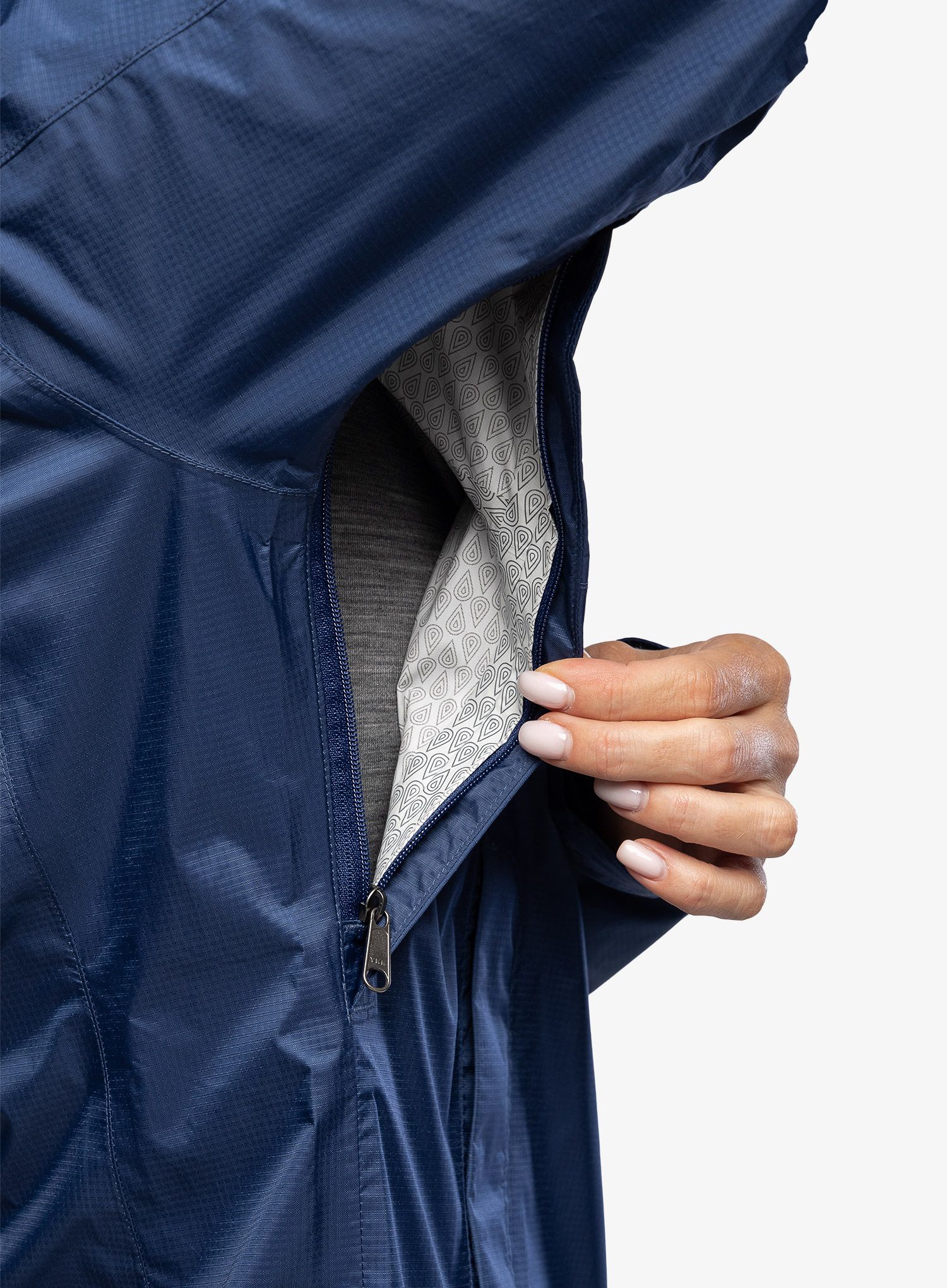 Ženska nepremočljiva jakna Marmot PreCip Eco Jacket - arctic navy