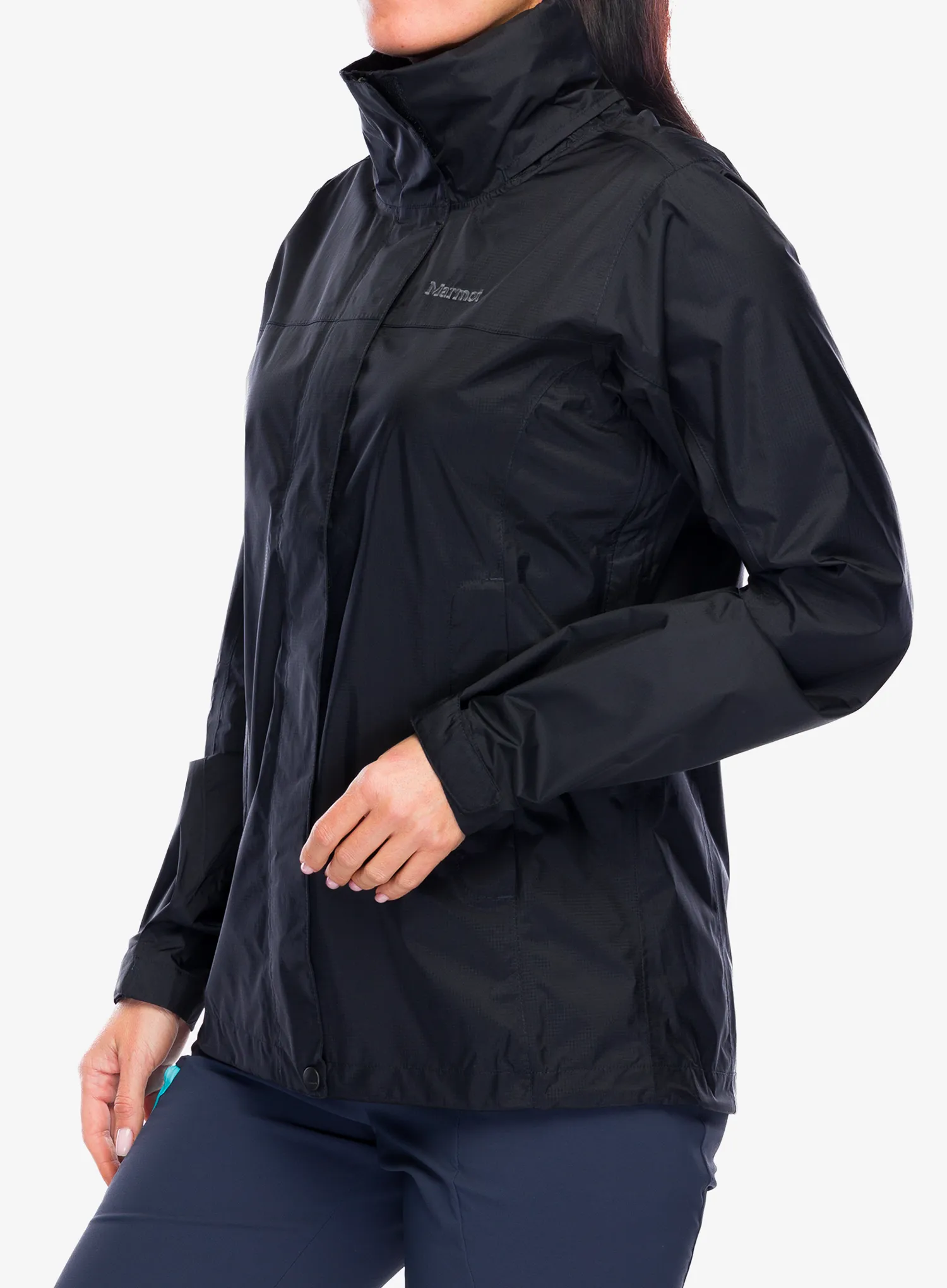 Ženska nepremočljiva jakna Marmot PreCip Eco Jacket - black/black