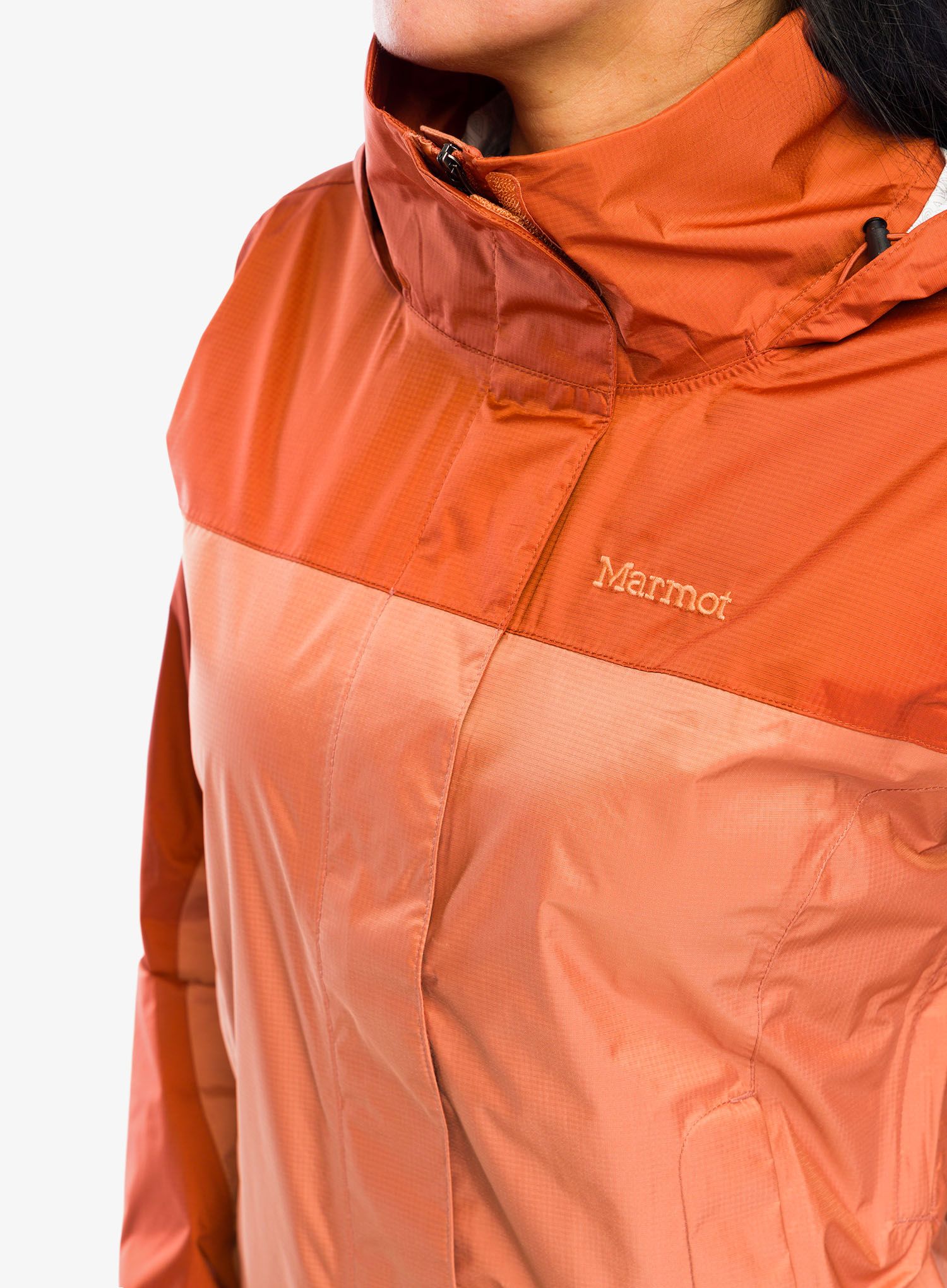 Ženska nepremočljiva jakna Marmot PreCip Eco Jacket - sunburn/auburn