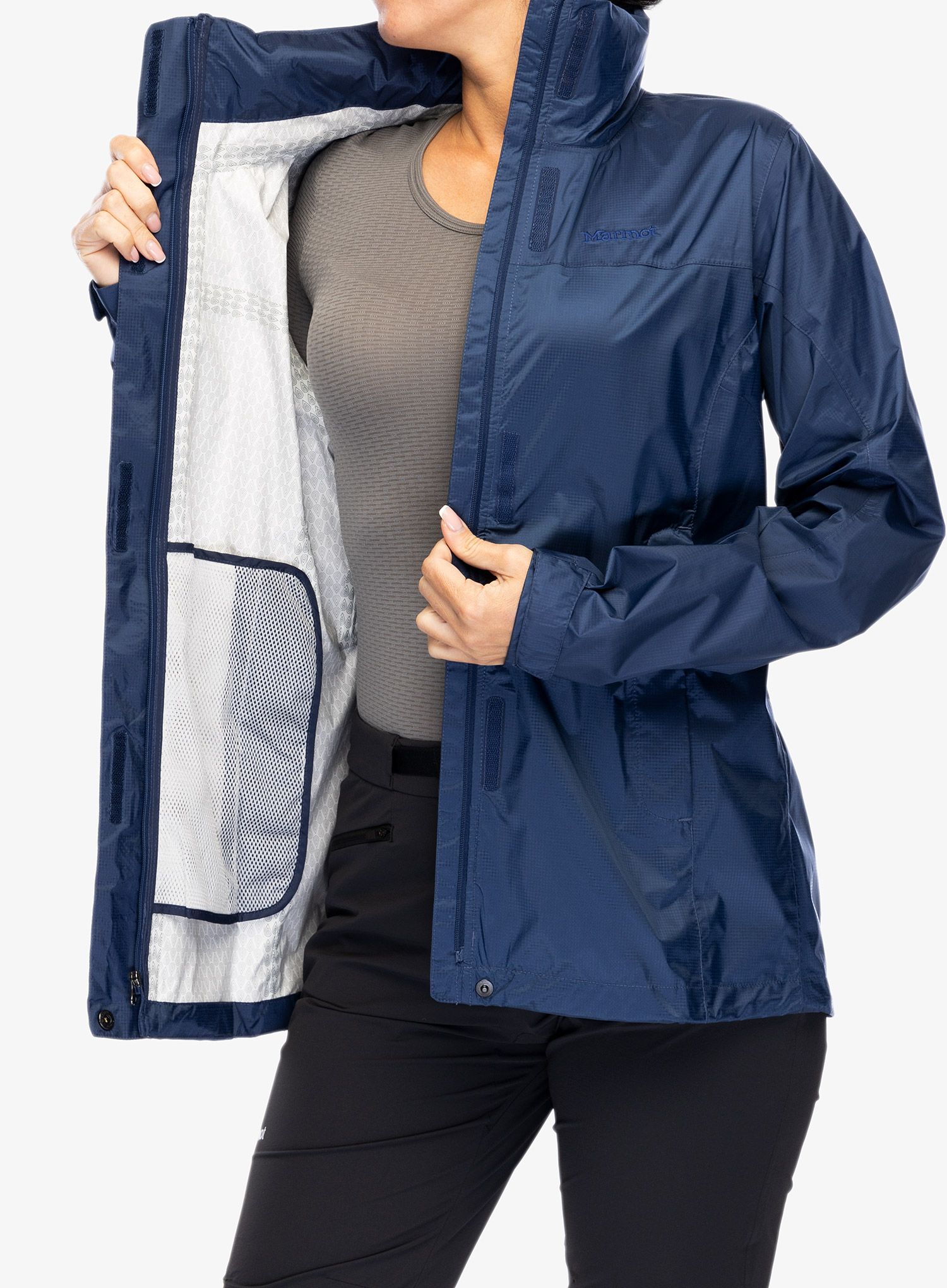 Ženska nepremočljiva jakna Marmot PreCip Eco Jacket - arctic navy/navy