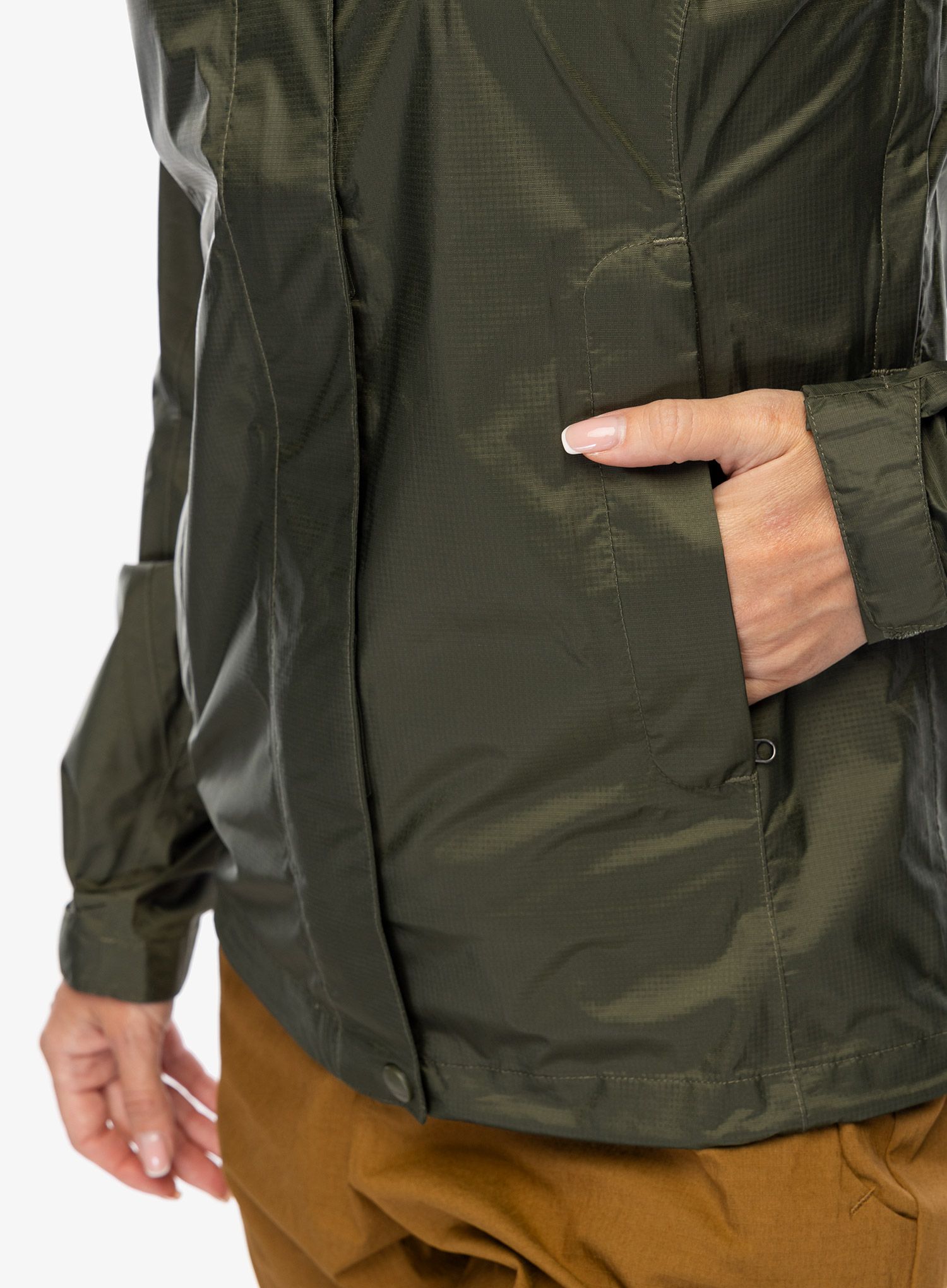 Ženska nepremočljiva jakna Marmot PreCip Eco Jacket - nori/nori