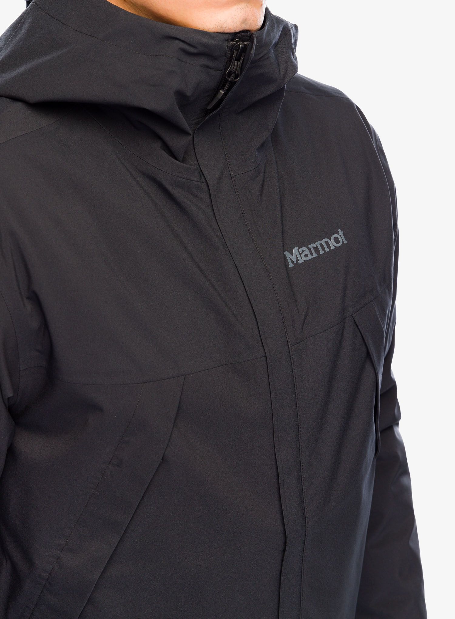 Nepremočljiva jakna Marmot PreCip Eco Pro Jacket - black/black