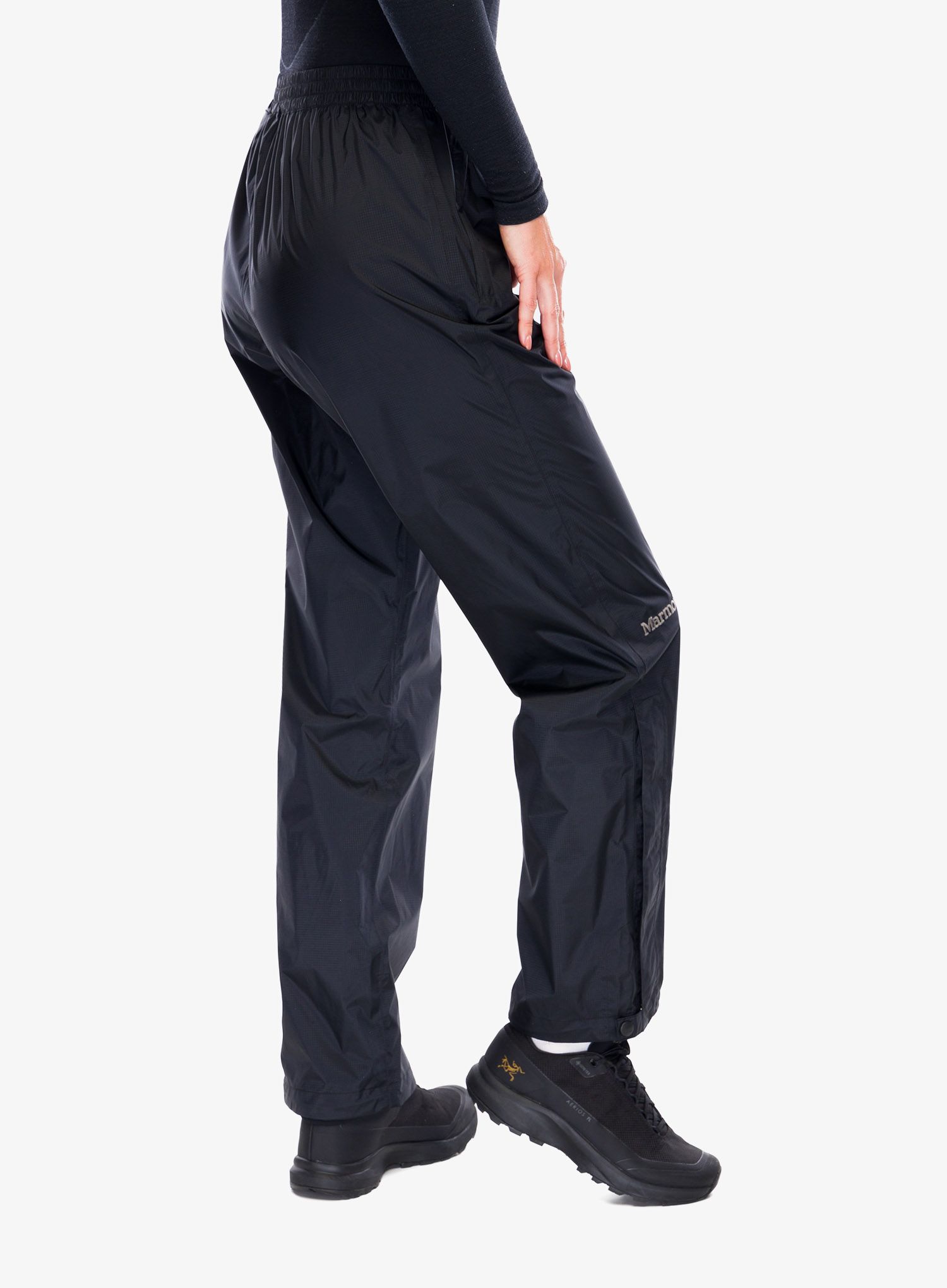 Ženske nepremočljive hlače Marmot Precip Eco Pant - blck
