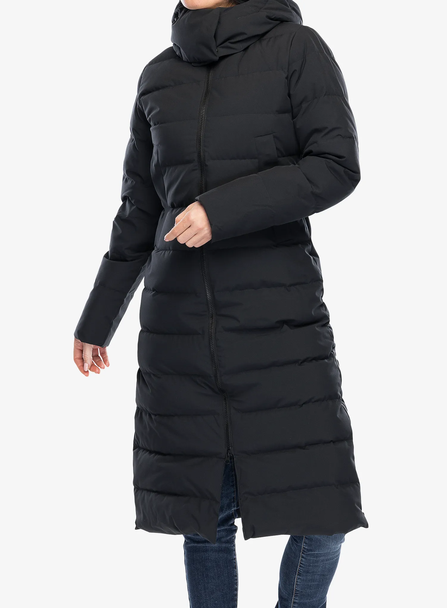 Puhast plašč Marmot Prospect Coat - black/black