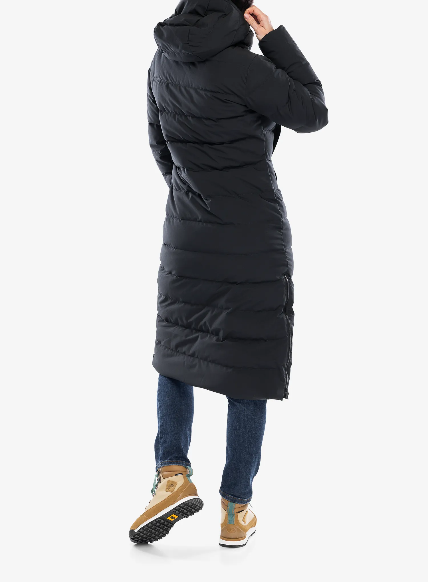 Puhast plašč Marmot Prospect Coat - black/black