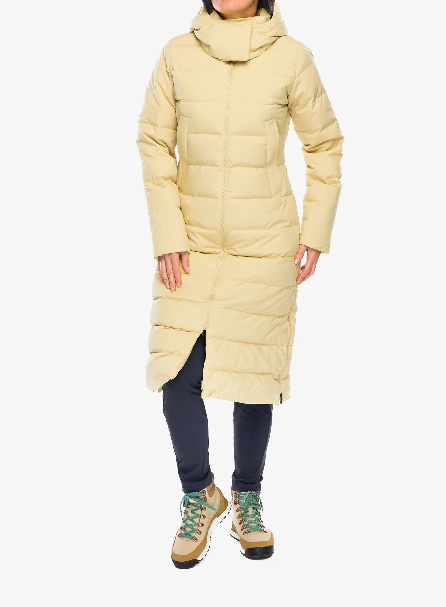 Puhast plašč Marmot Prospect Coat - light oak