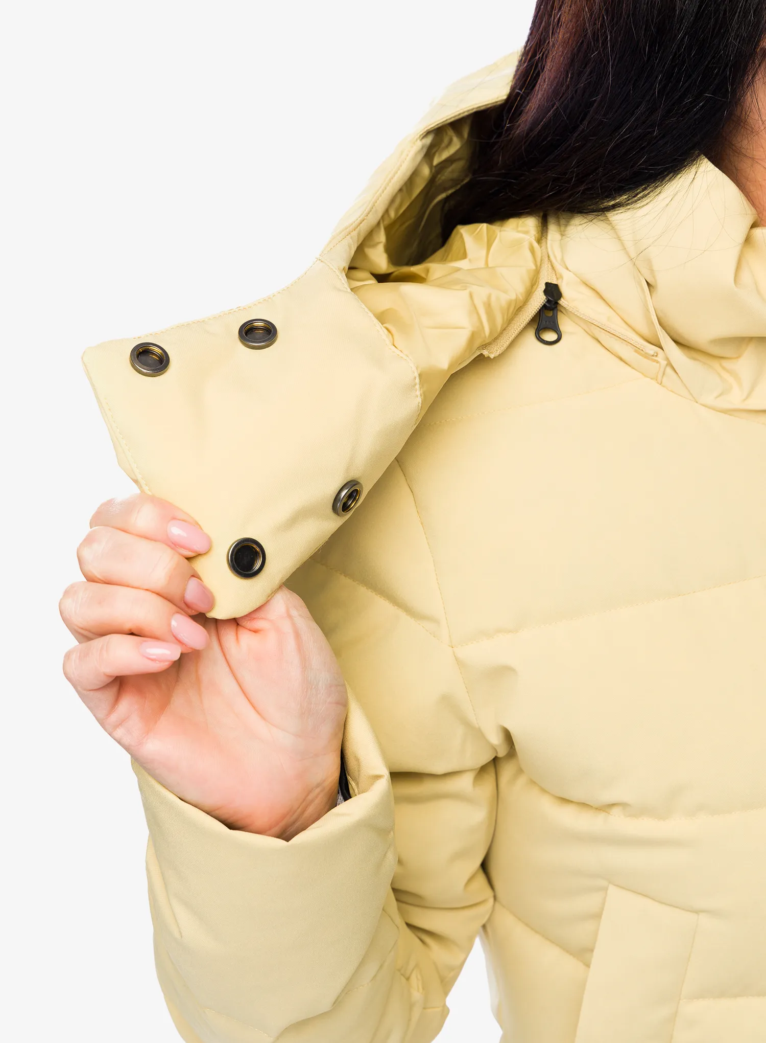 Puhast plašč Marmot Prospect Coat - light oak