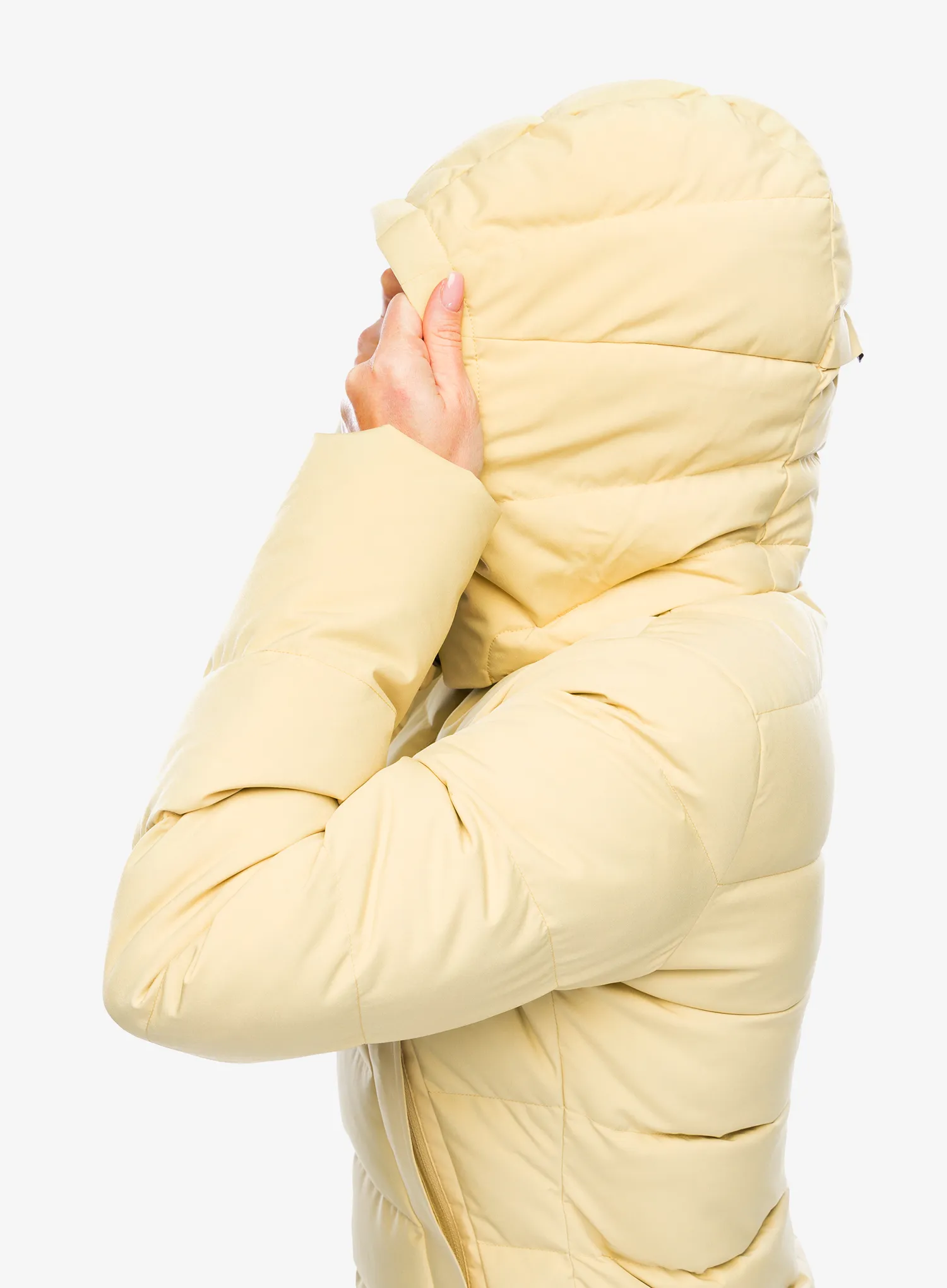 Puhast plašč Marmot Prospect Coat - light oak