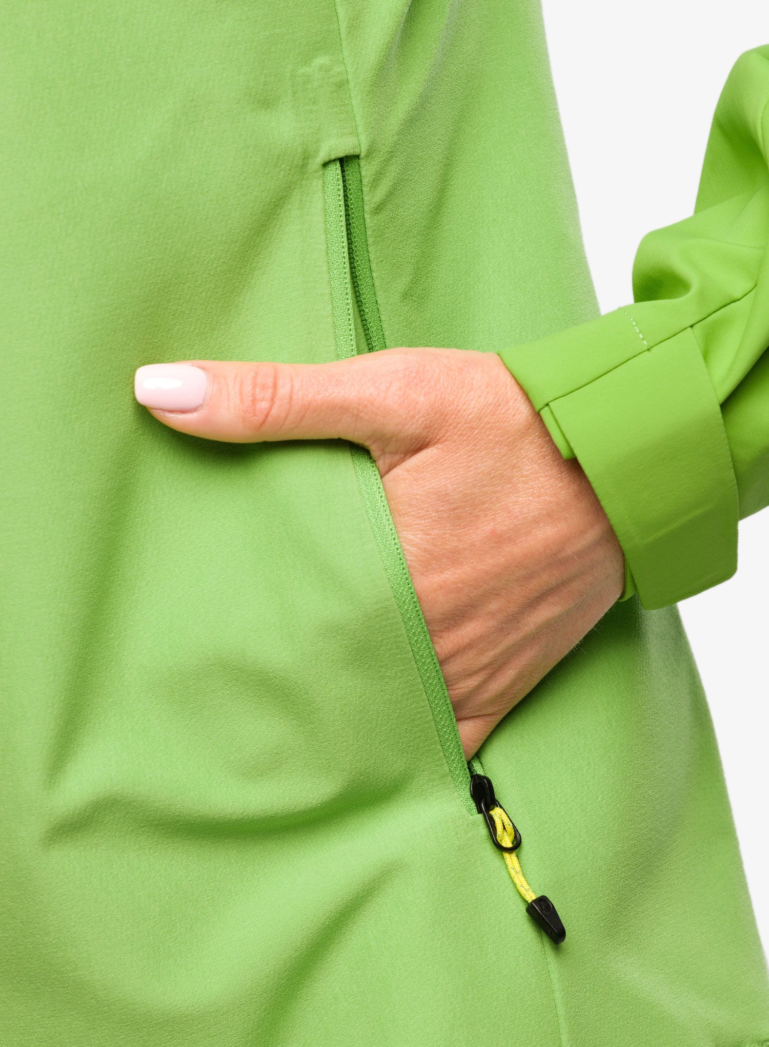 Ženska softshell jakna Marmot ROM Hoody - kiwi