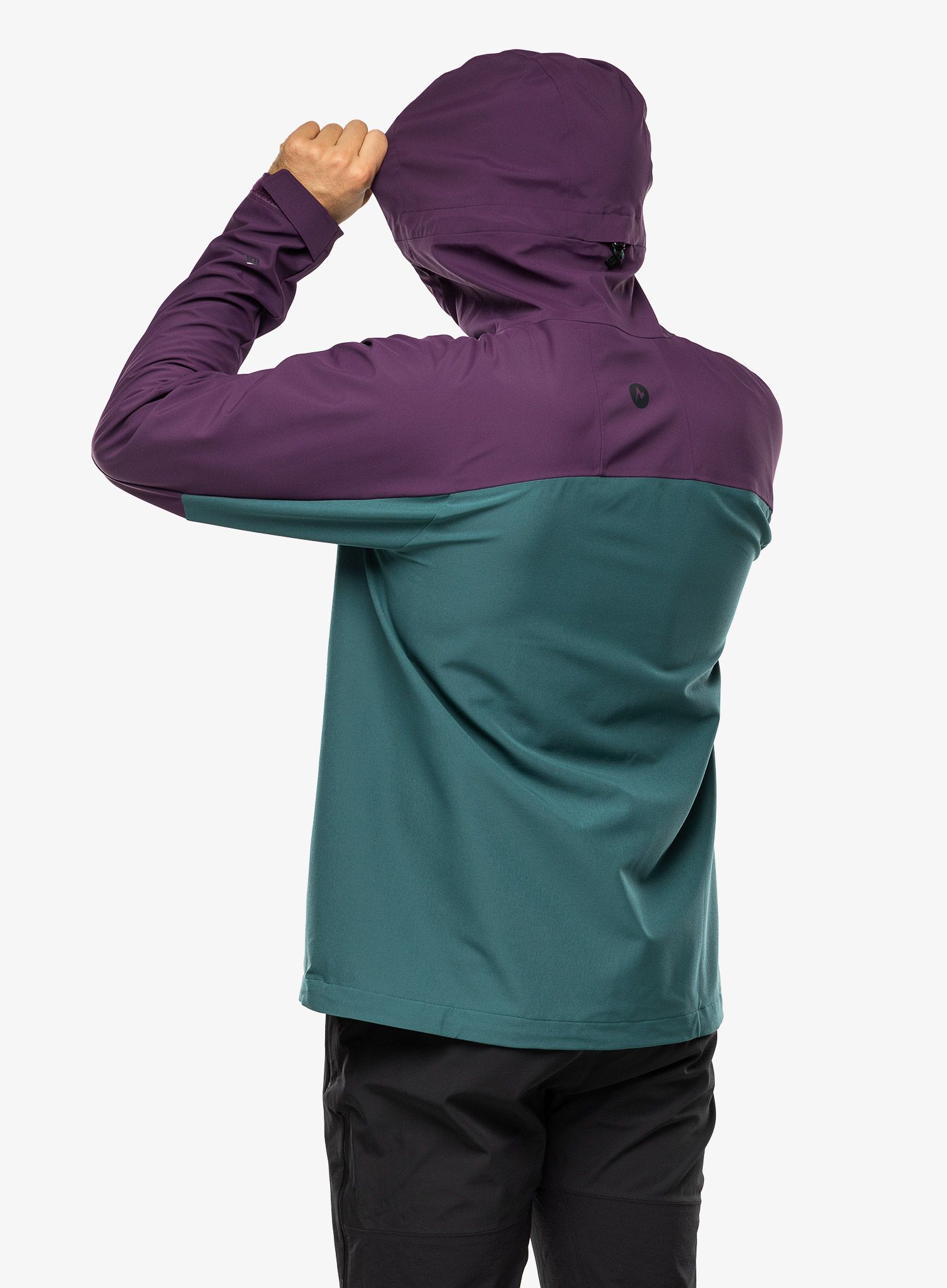 Softshell jakna Marmot ROM GORE-TEX Infinium Hoody - purple fig/dark jungle