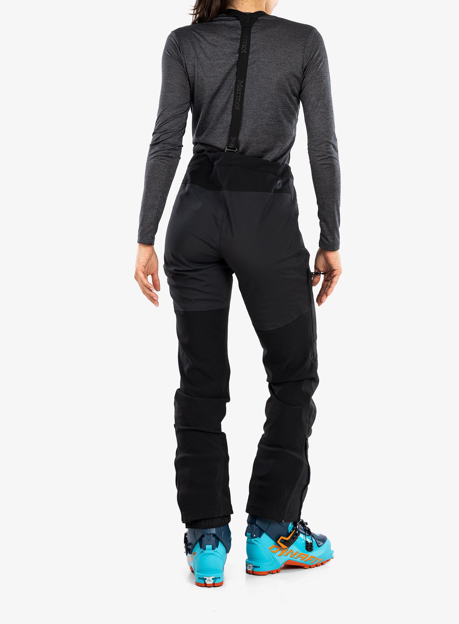 Ženske softshell hlače Marmot ROM GORE-TEX Infinium Pant - black 