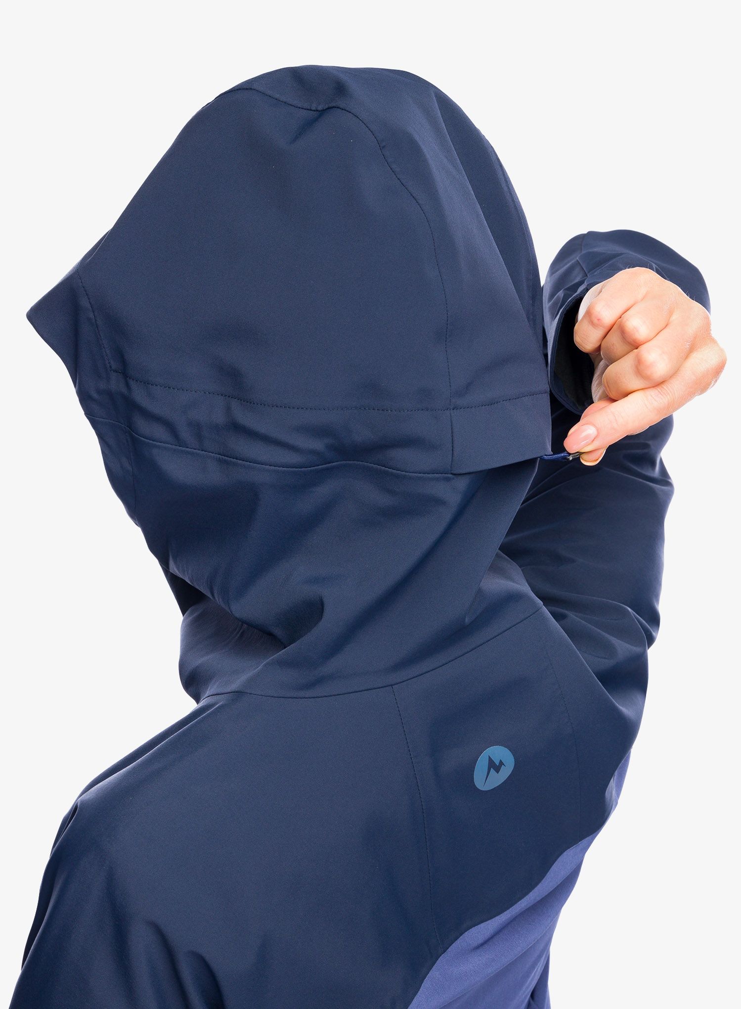 Ženska softshell jakna Marmot ROM Hoody - arctic navy/storm
