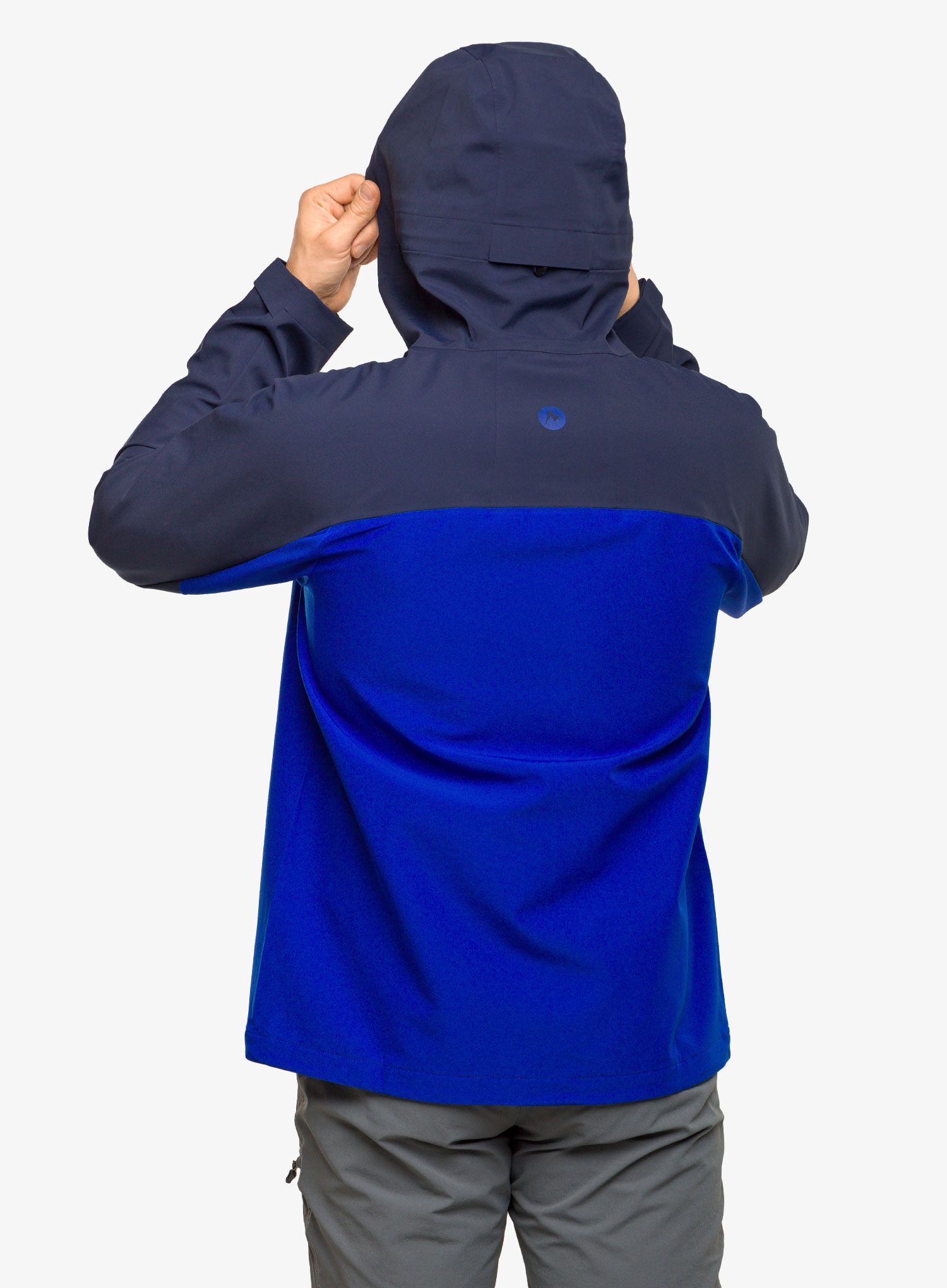 Softshell jakna Marmot ROM Hoody - dark azure/arctic navy