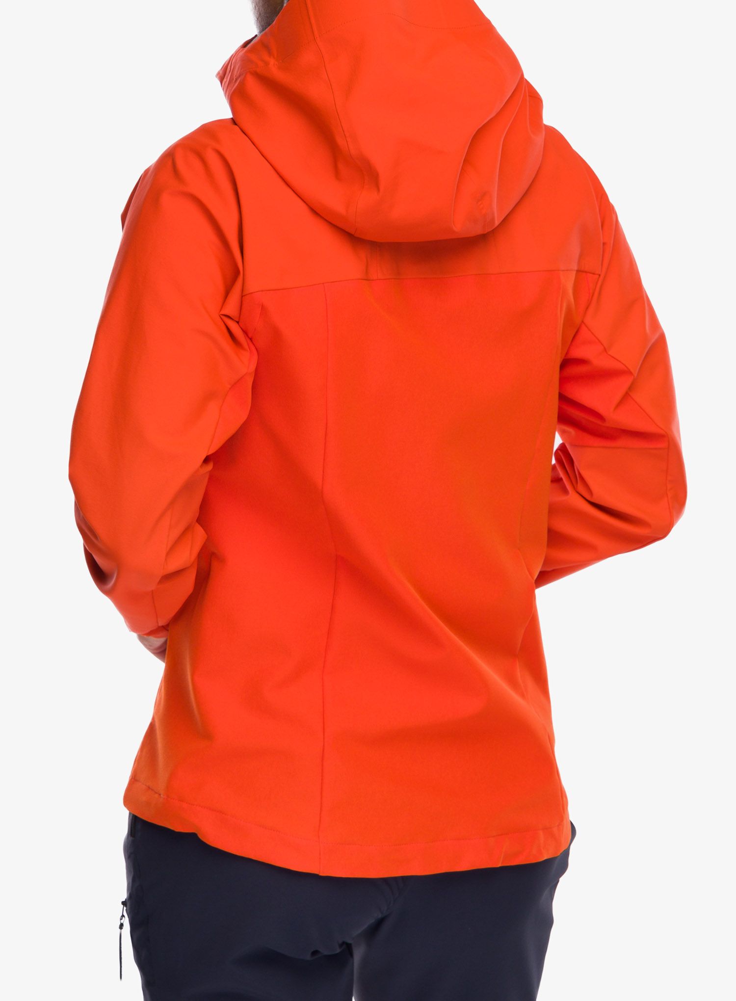 Ženska softshell jakna Marmot ROM Hoody - red sun