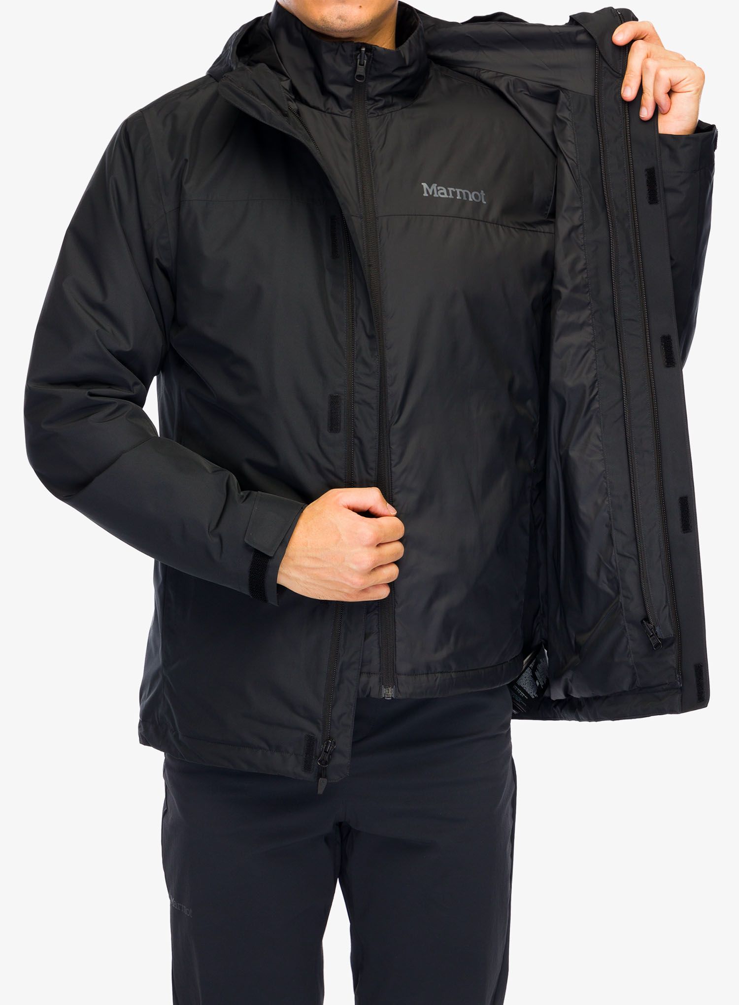 Jakna 3v1 Marmot Ramble Component Jacket - black