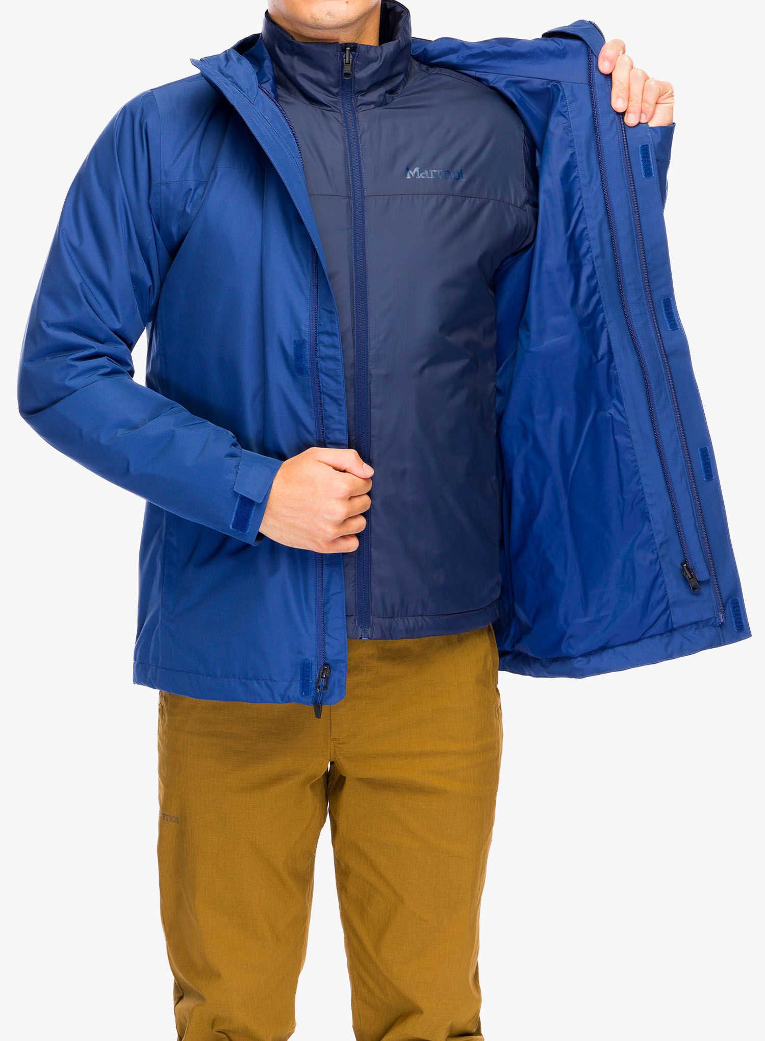 Jakna 3v1 Marmot Ramble Component Jacket - twilight blue