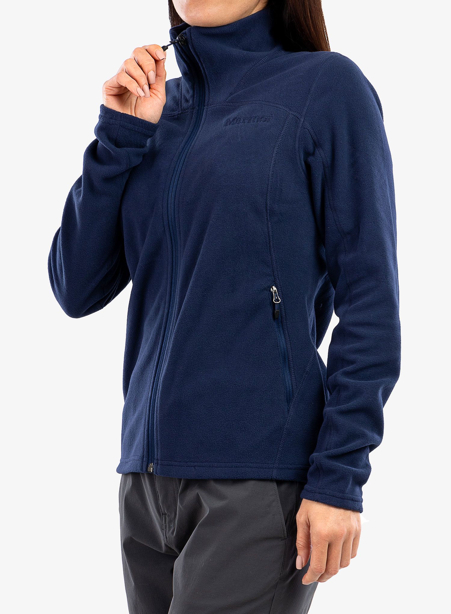Ženska jopica z zadrgo Marmot Reactor Polartec Jacket - arctic navy 