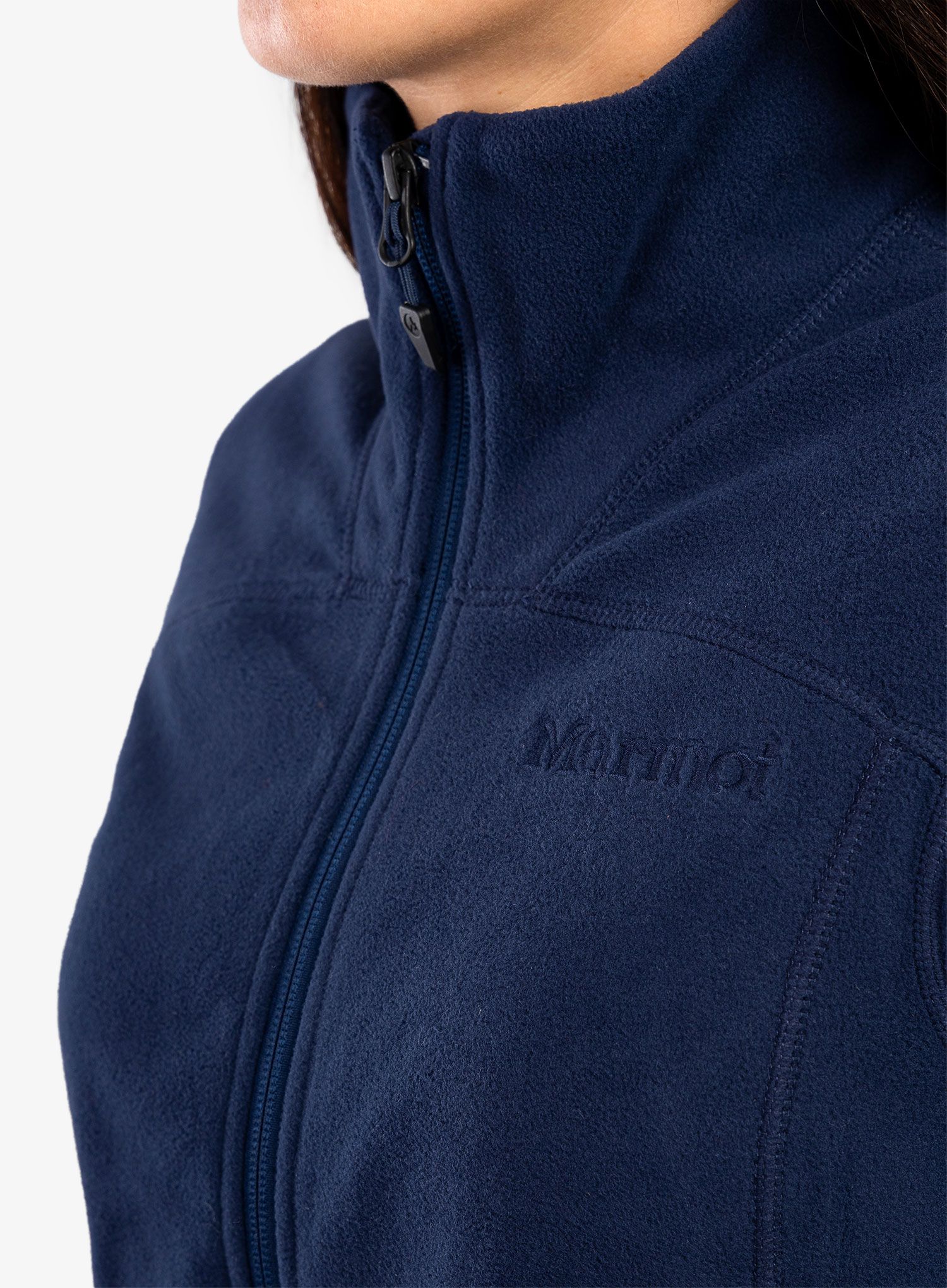 Ženska jopica z zadrgo Marmot Reactor Polartec Jacket - arctic navy 