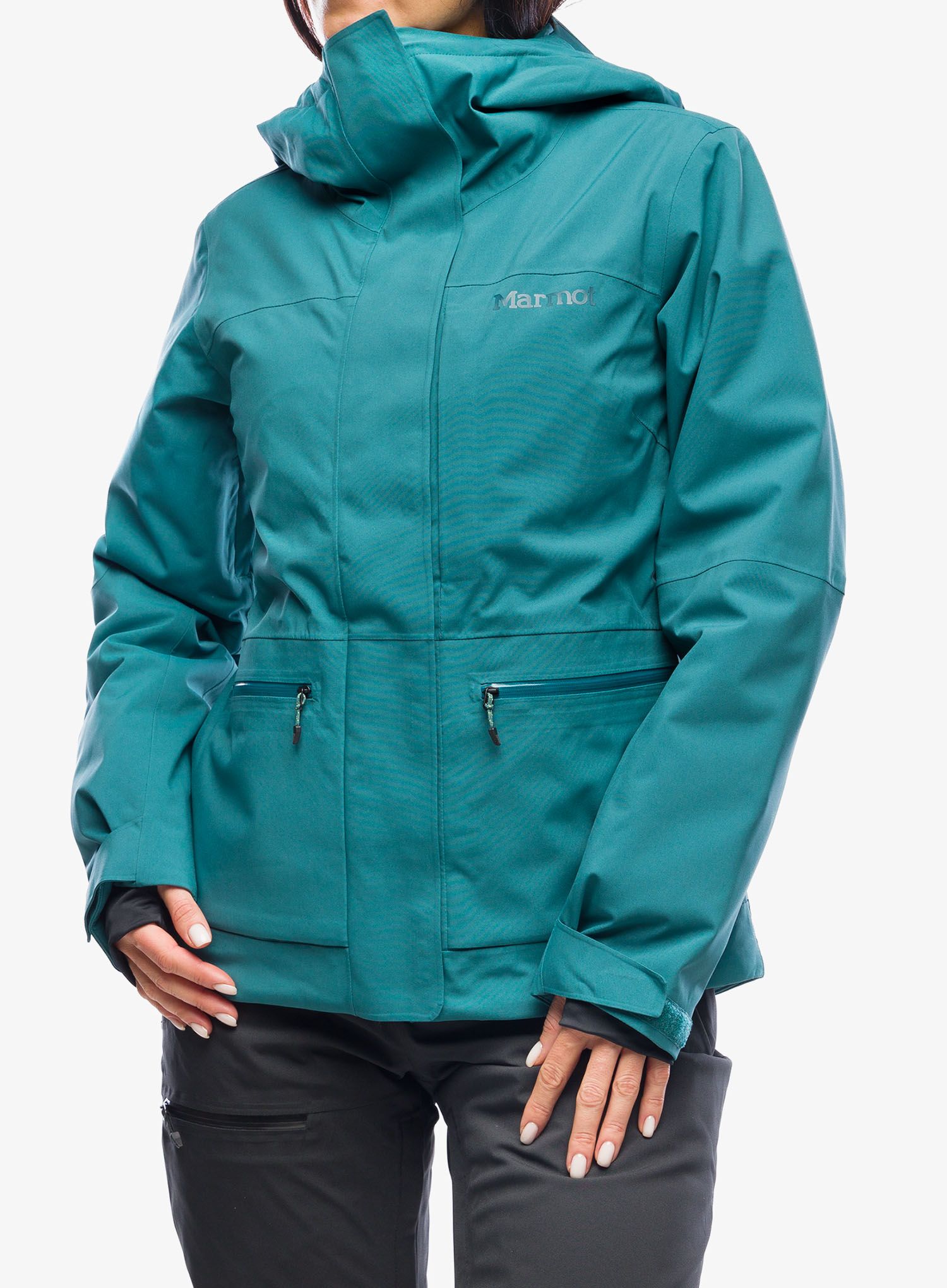 Ženska smučarska jakna Marmot Refuge Jacket - dark jungle