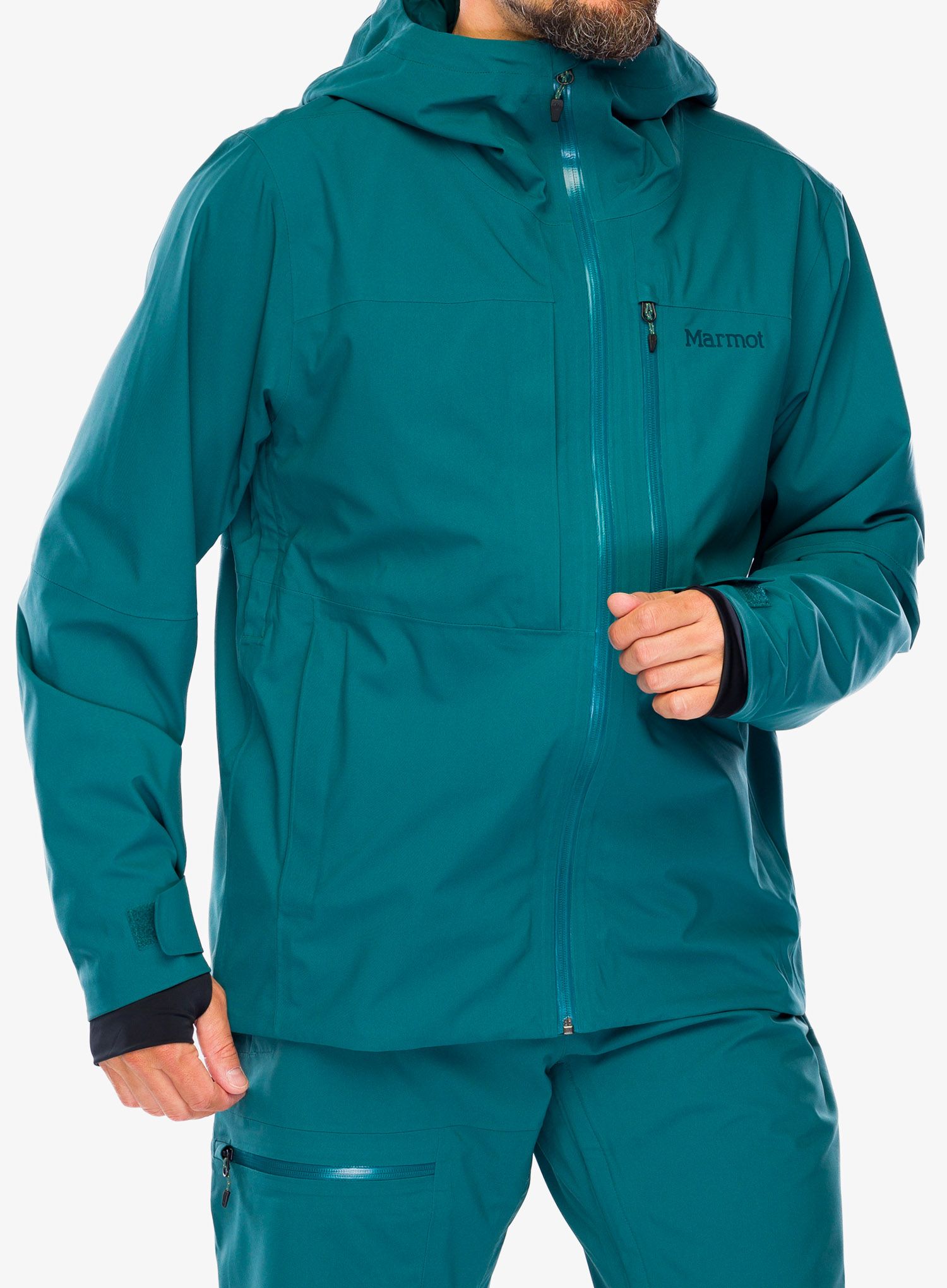 Moška jakna Marmot Refuge Jacket - dark jungle