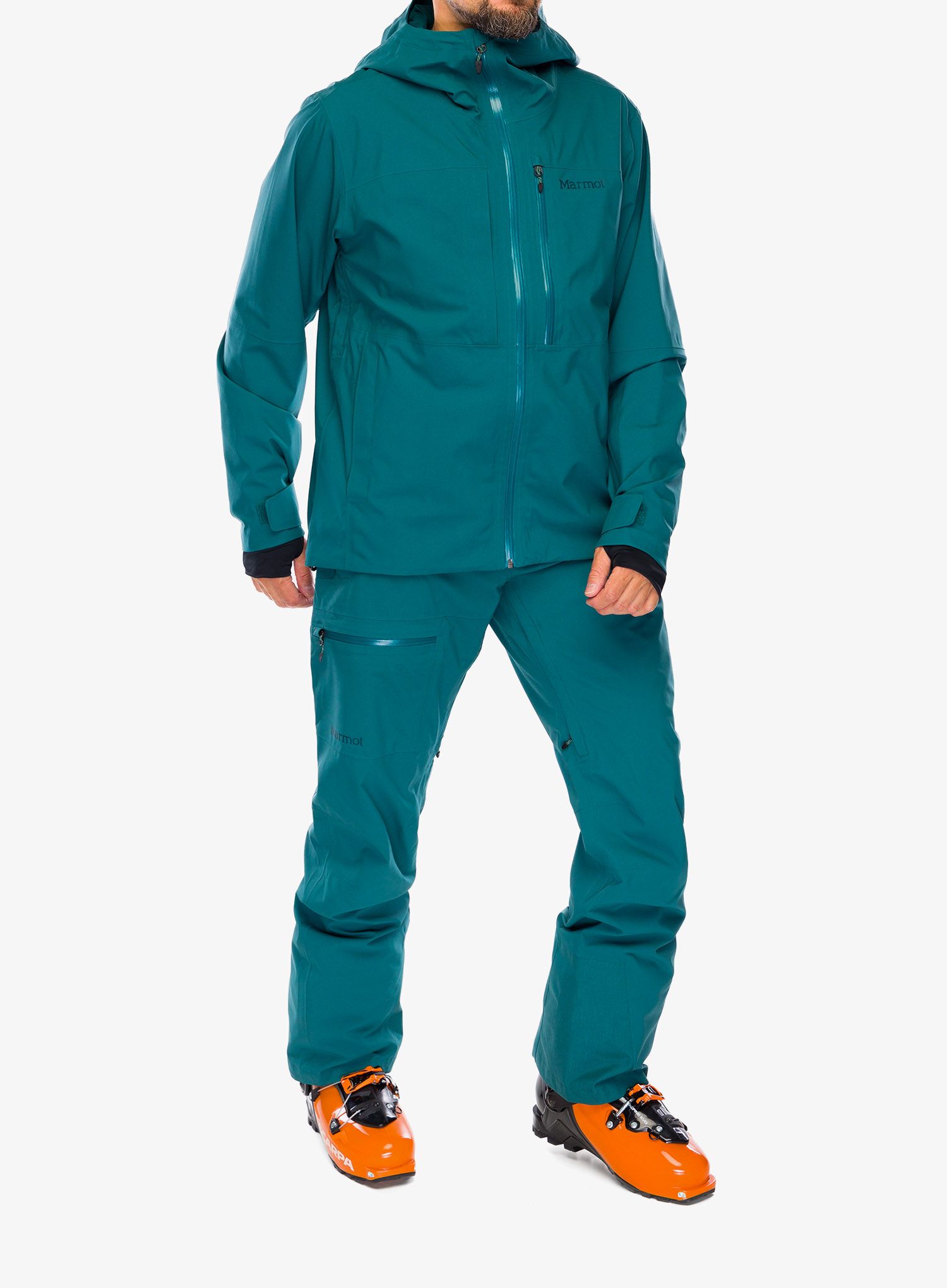 Moška jakna Marmot Refuge Jacket - dark jungle