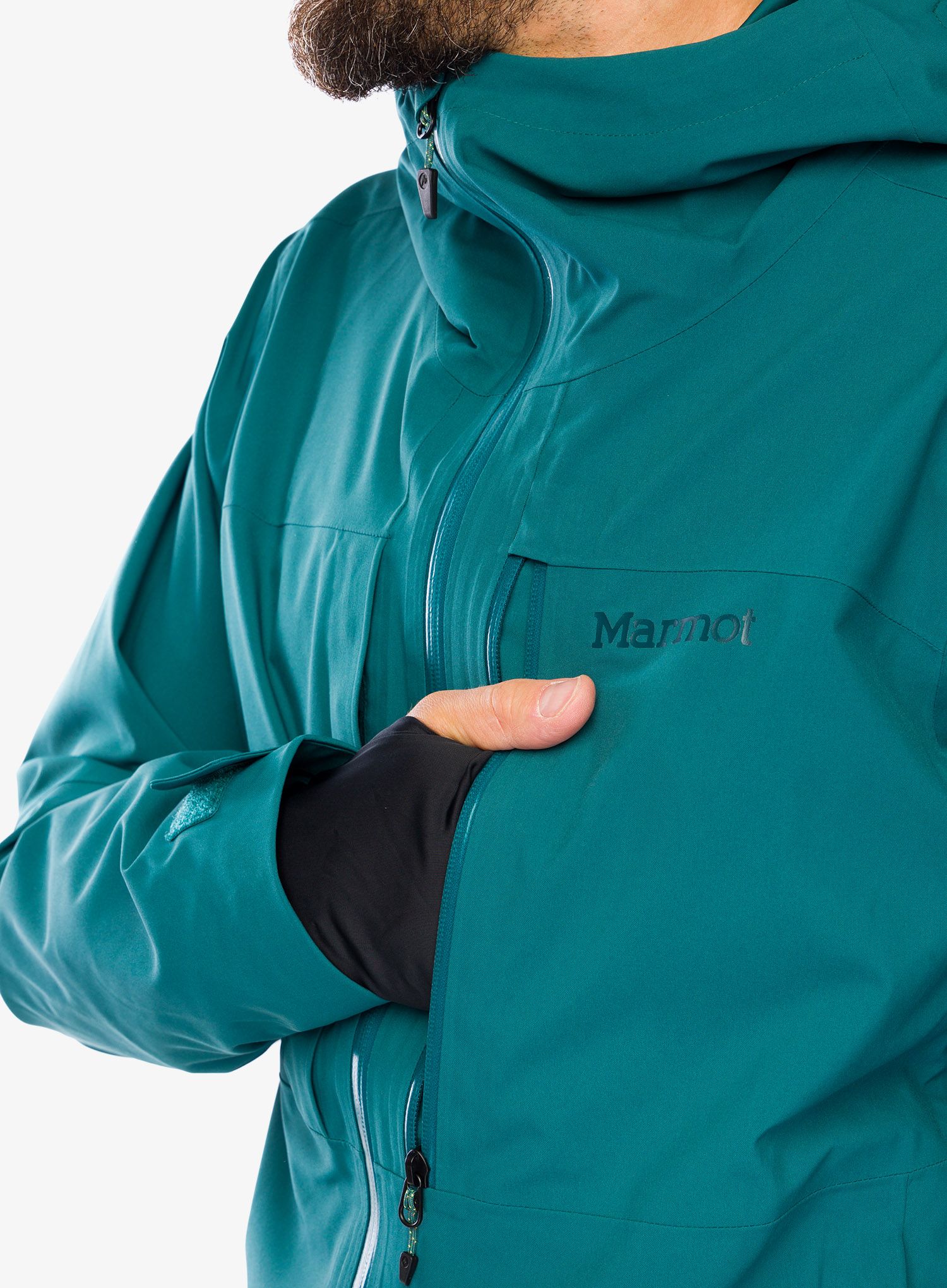 Moška jakna Marmot Refuge Jacket - dark jungle