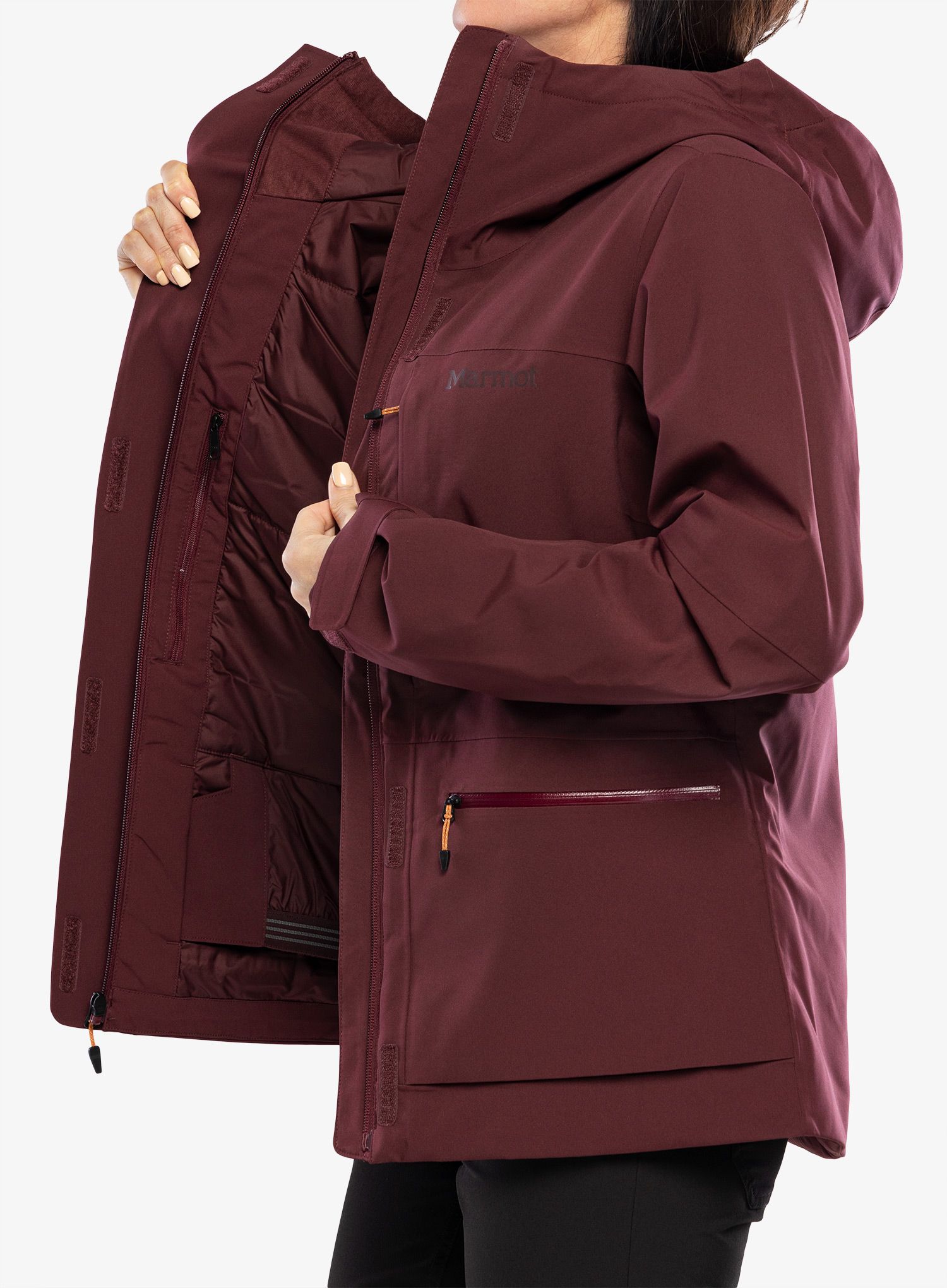 Ženska smučarska jakna Marmot Refuge Jacket - port royal 