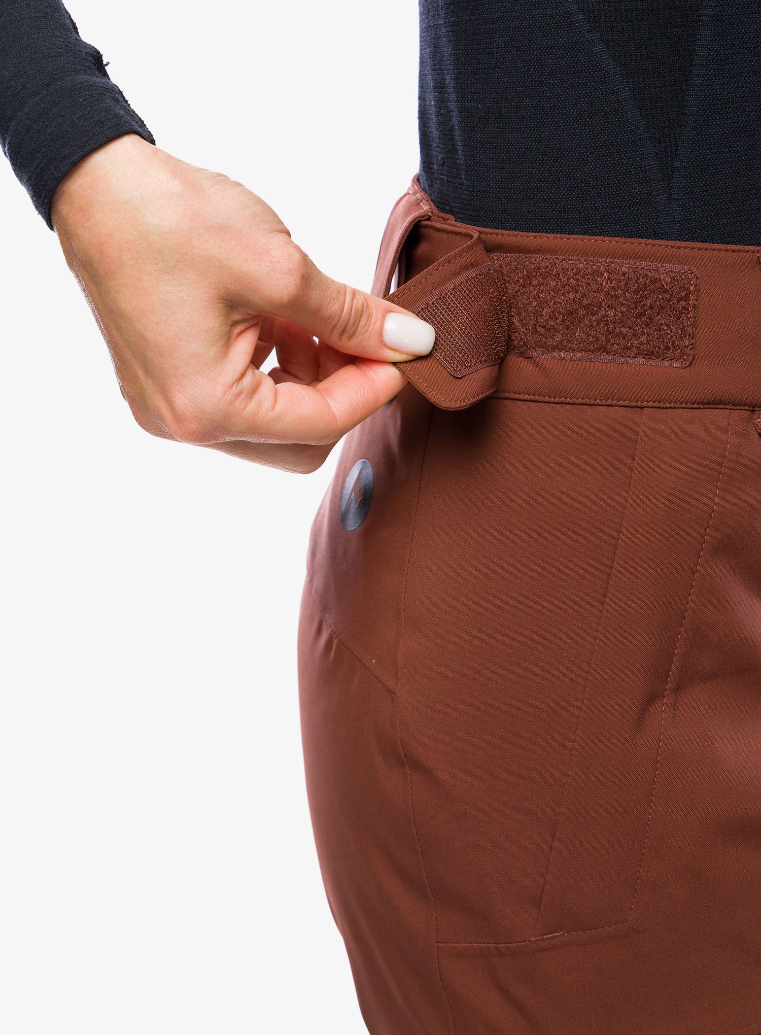 Ženske smučarske hlače Marmot Refuge Pant - chocolate