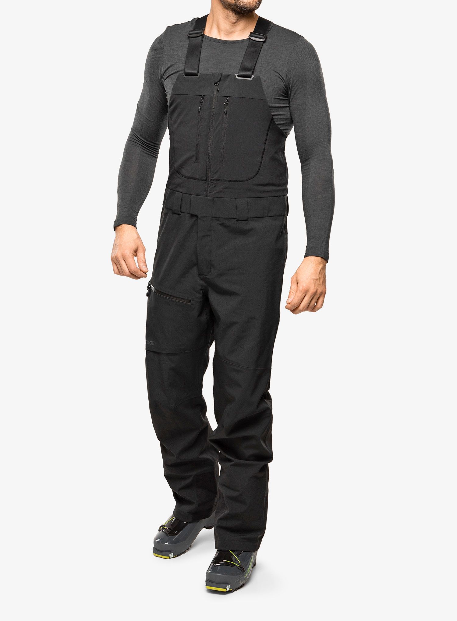 Smučarske hlače Marmot Refuge Pro Bib - black 