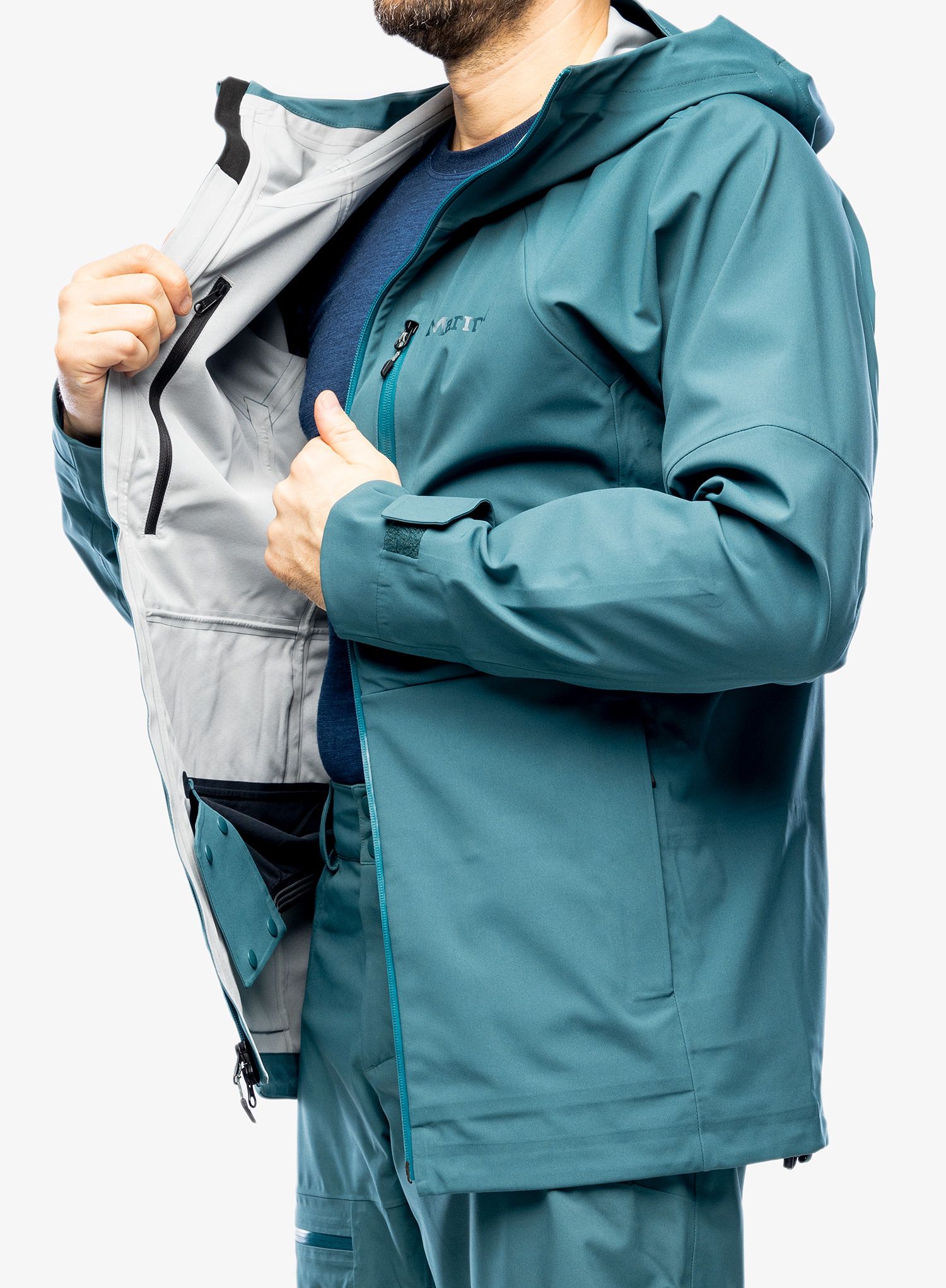 Jakna za turno smučanje Marmot Refuge Pro Jacket - dark jungle